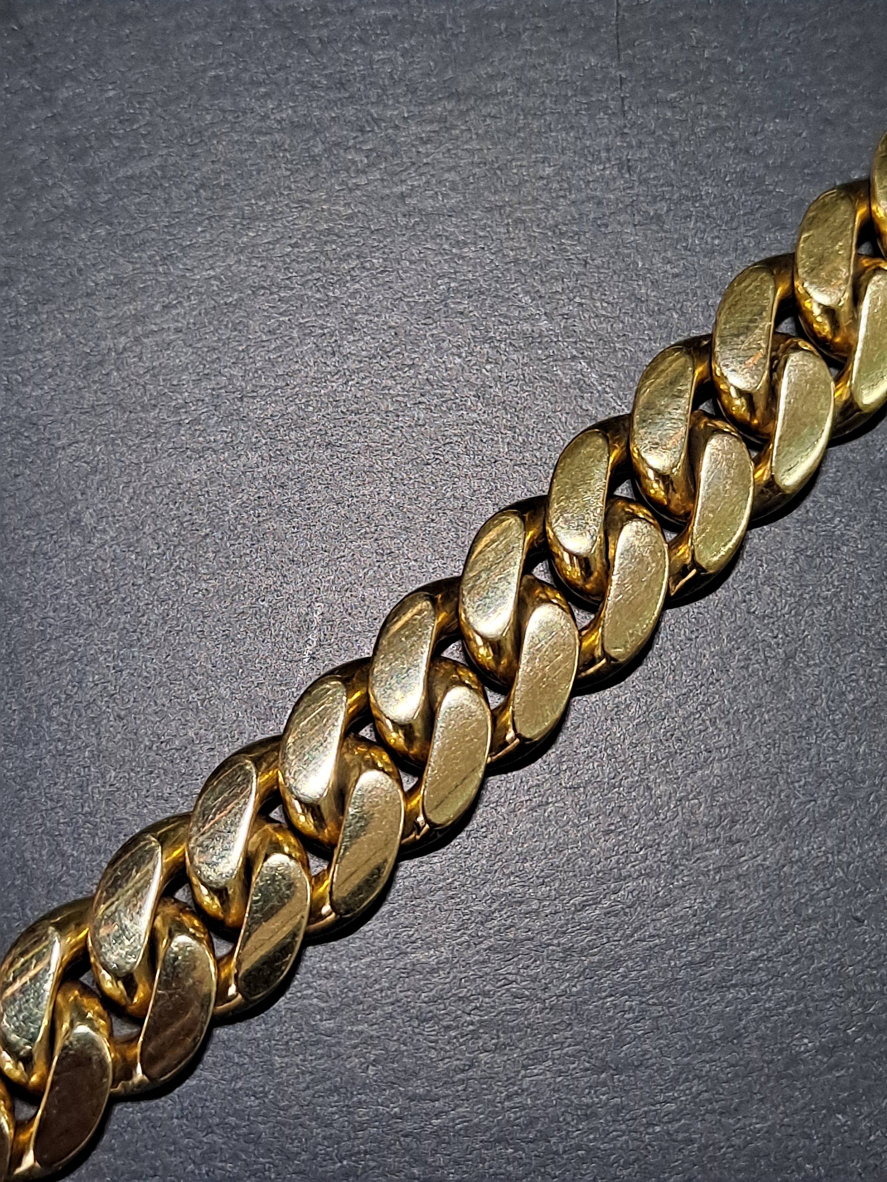 new 14k solid miami cuban link