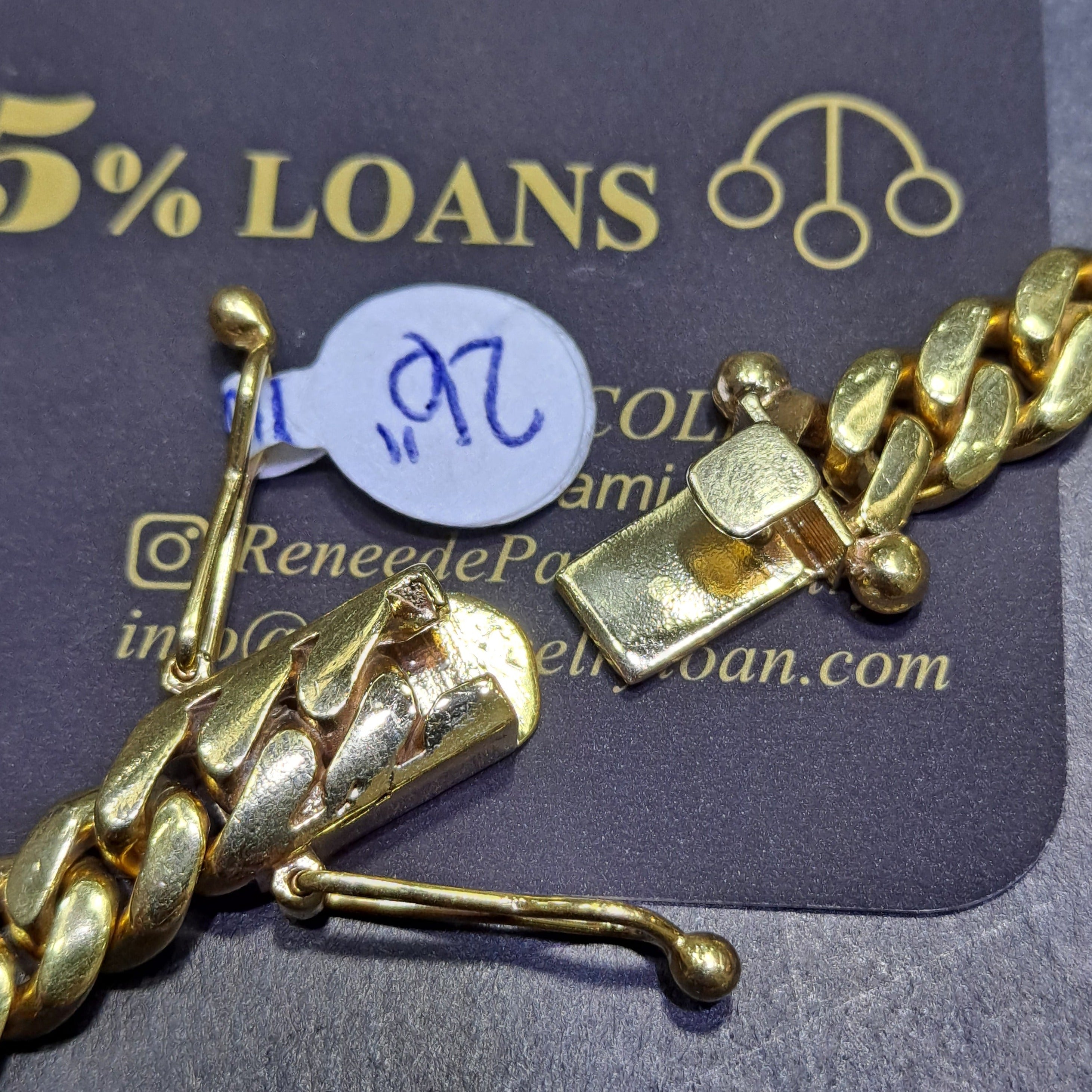 new 10k miami cuban link 8mm,116 grams ,26inches