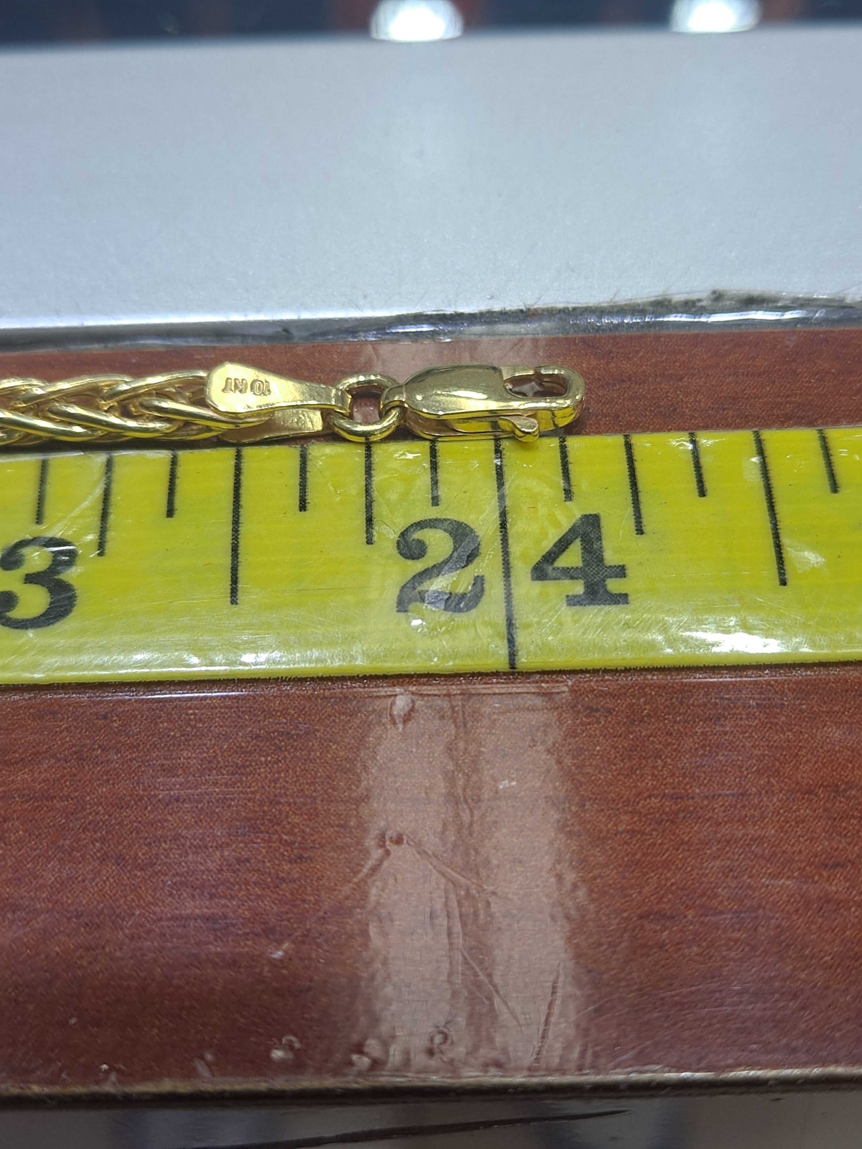 new 10k italian made wheat chain