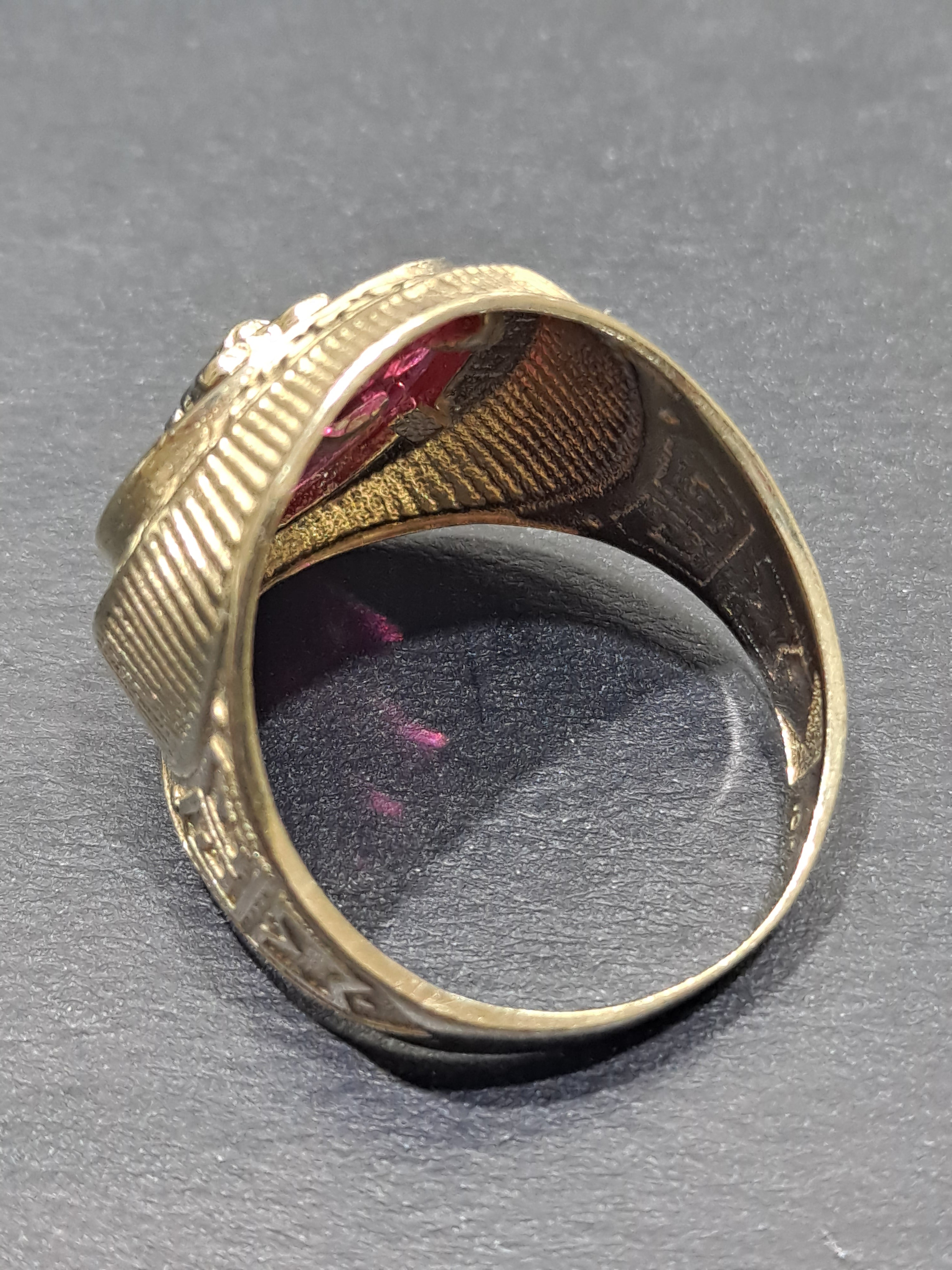 new 10k medussa head ring
