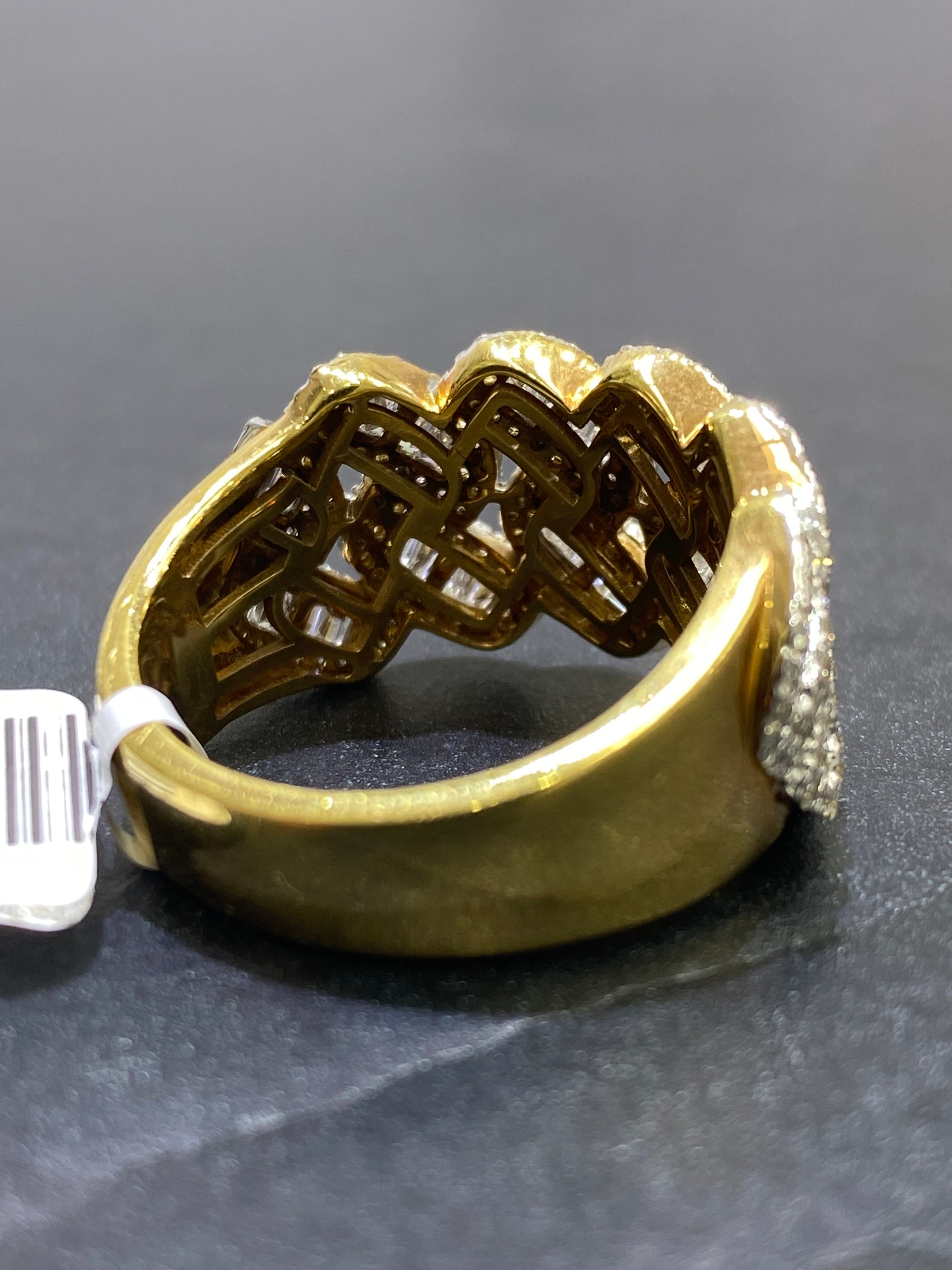 ICED MIAMI CUBAN LINK RING