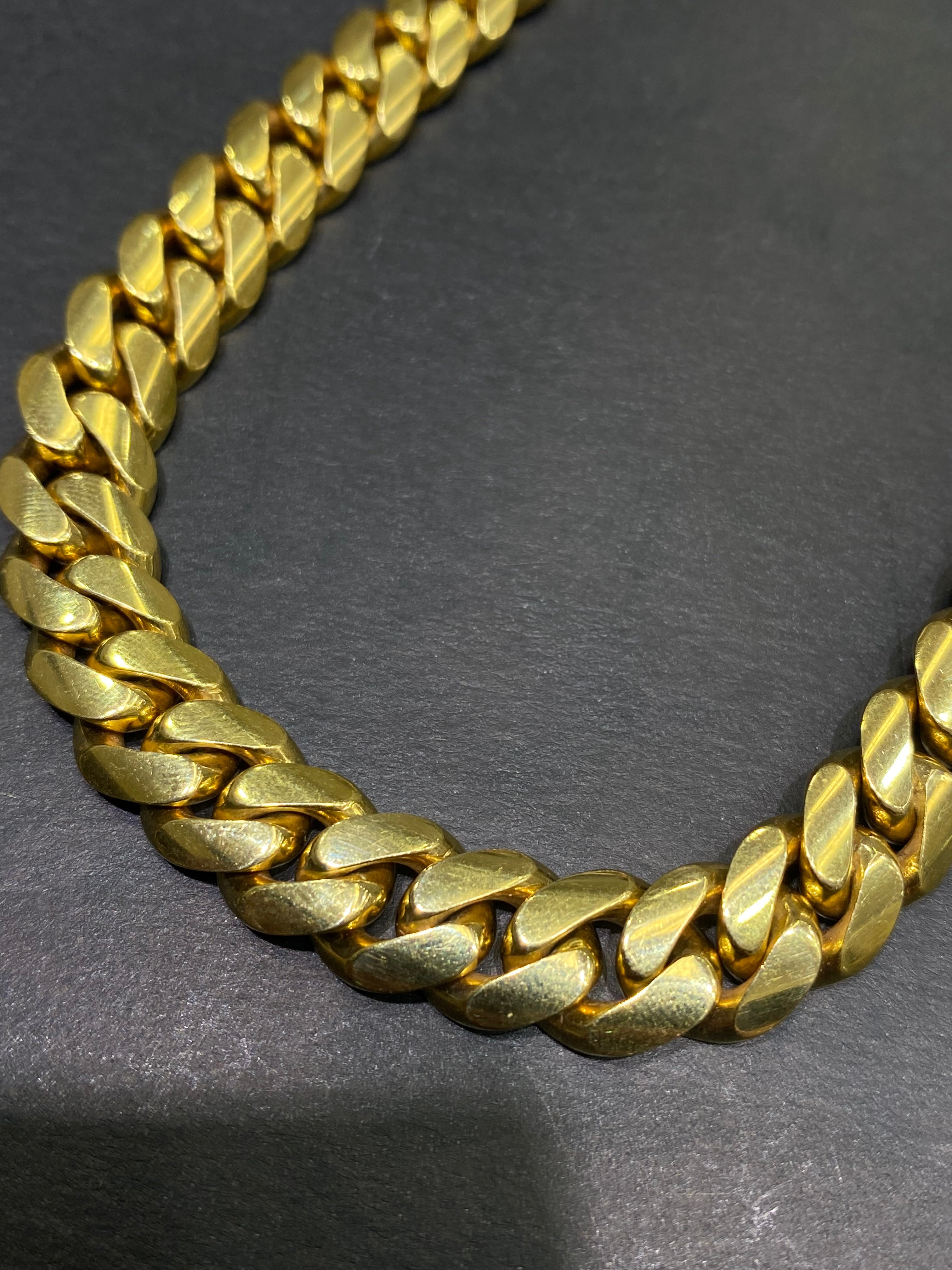 14k handmade miami cuban link