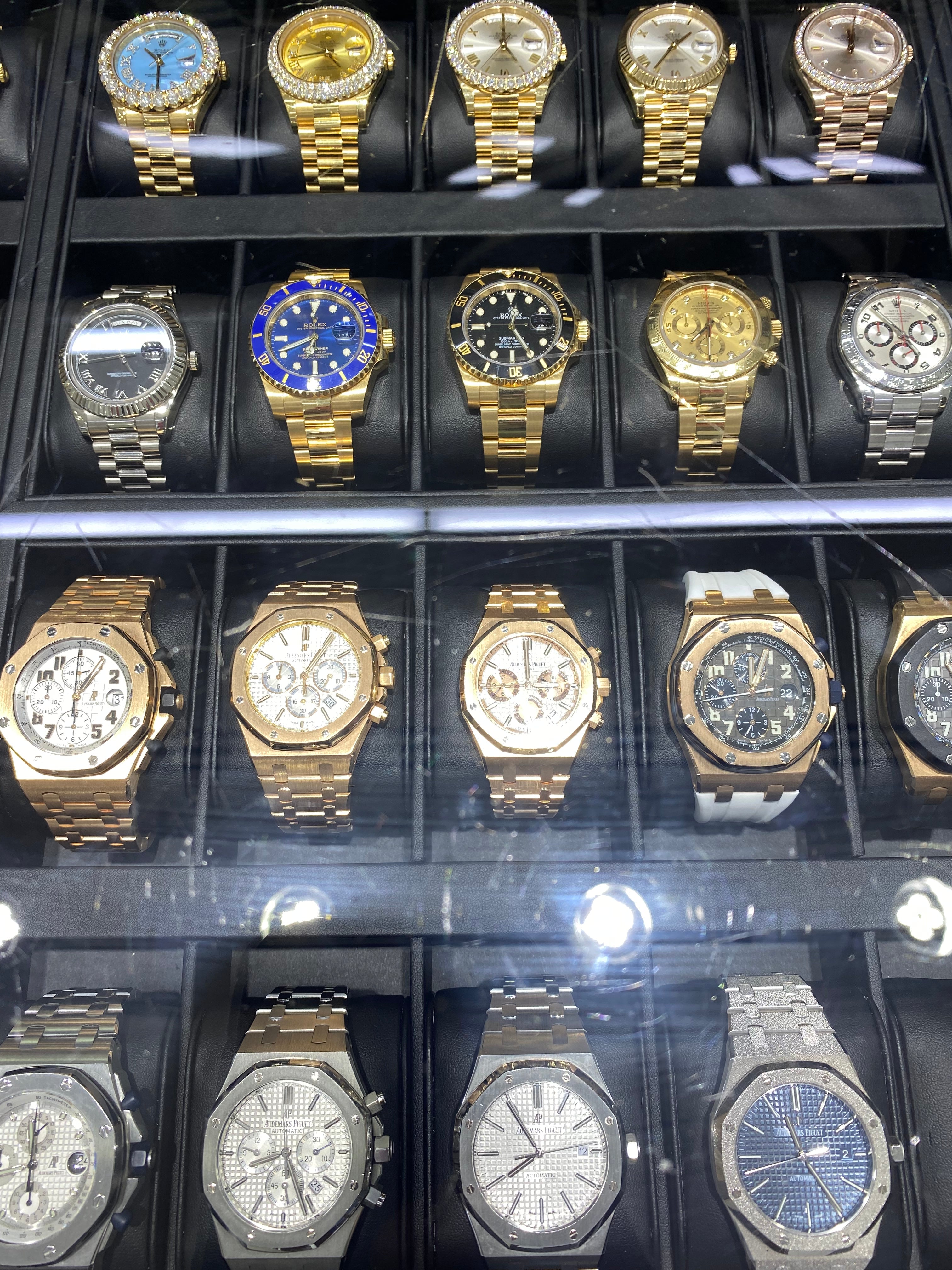 arabic dial 41mm bustdown rolex