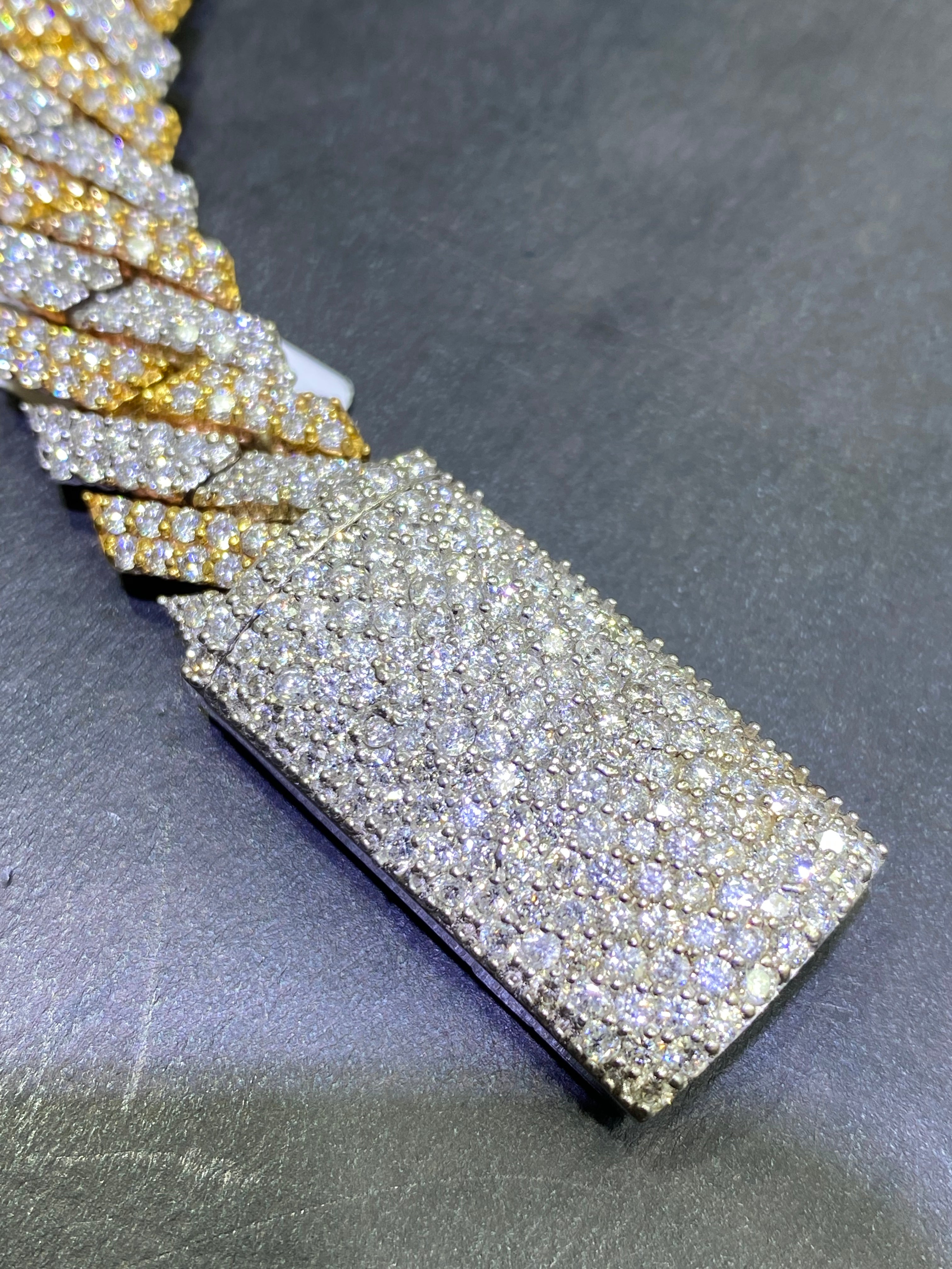 iced out bracelet vvs