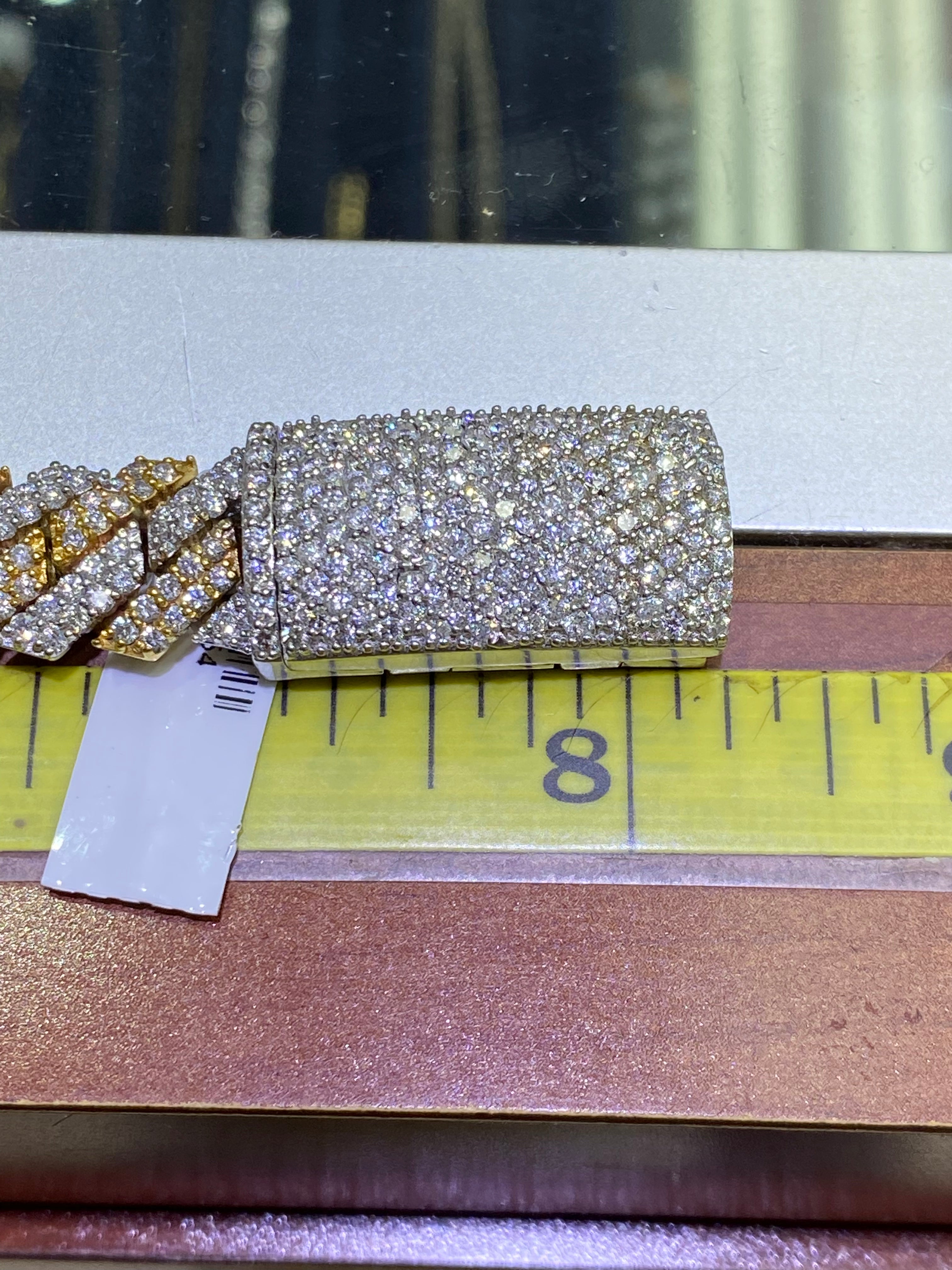 iced out bracelet vvs
