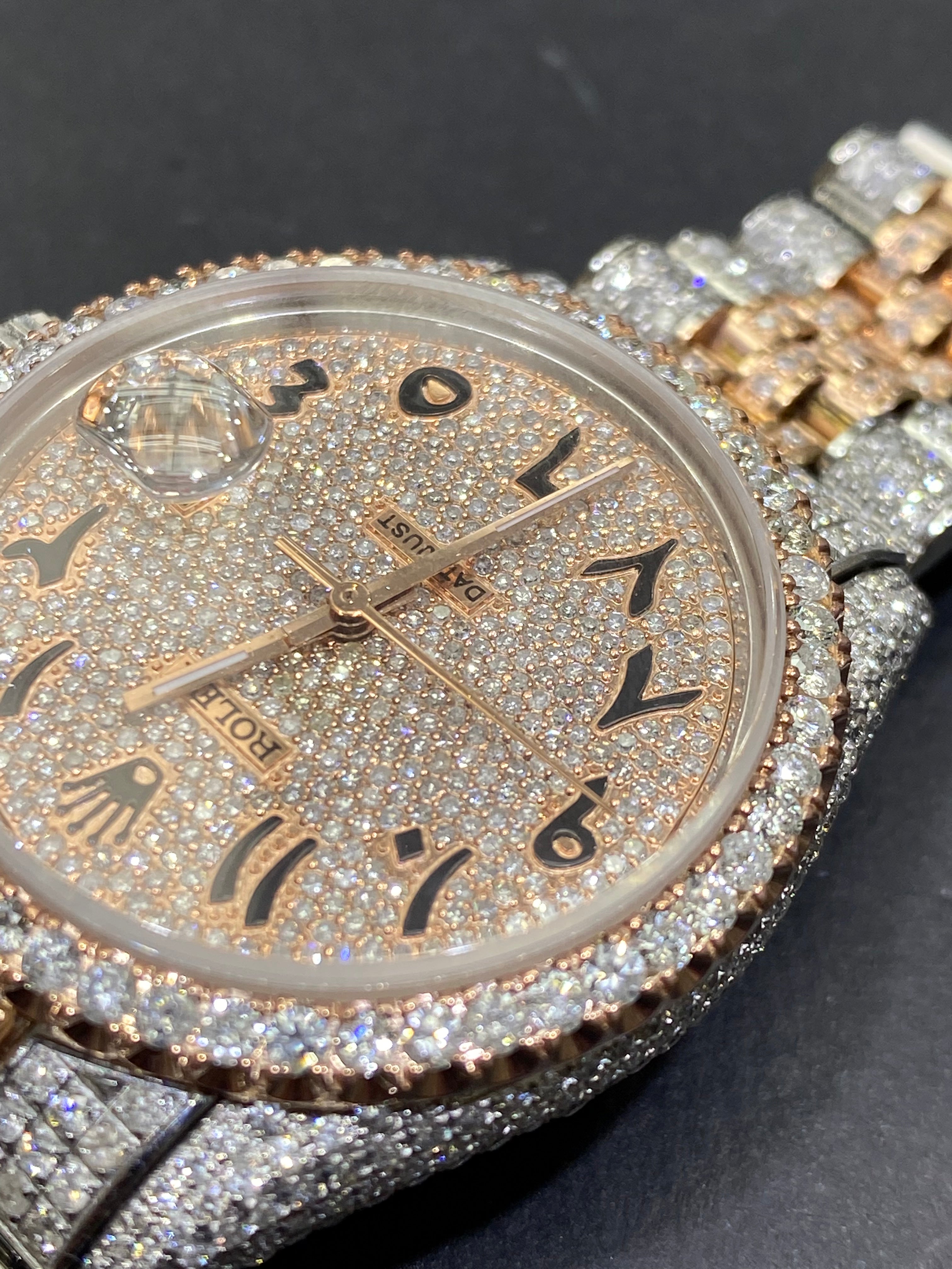 rolex datejust diamond