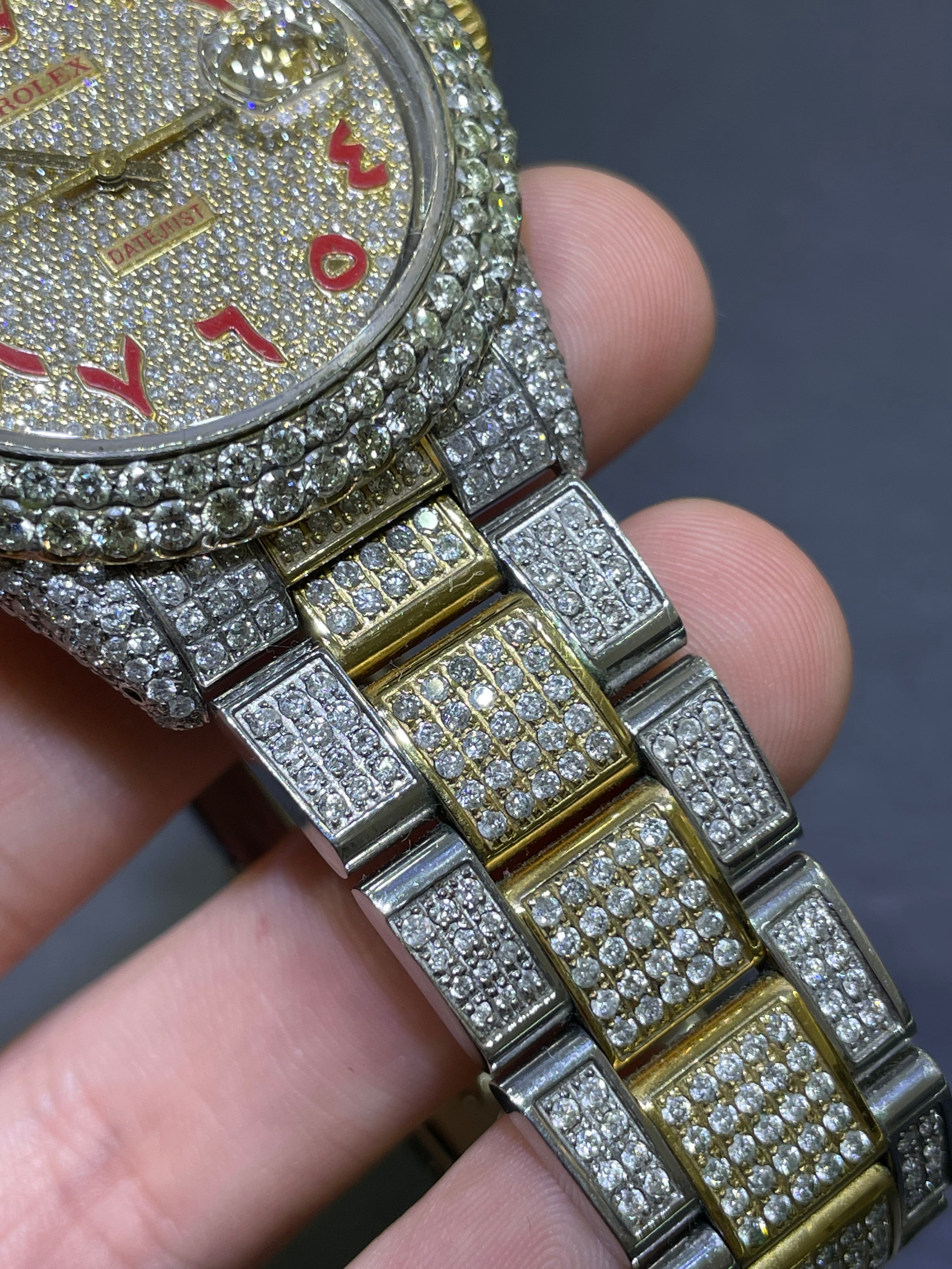 bust down rolex 36mm