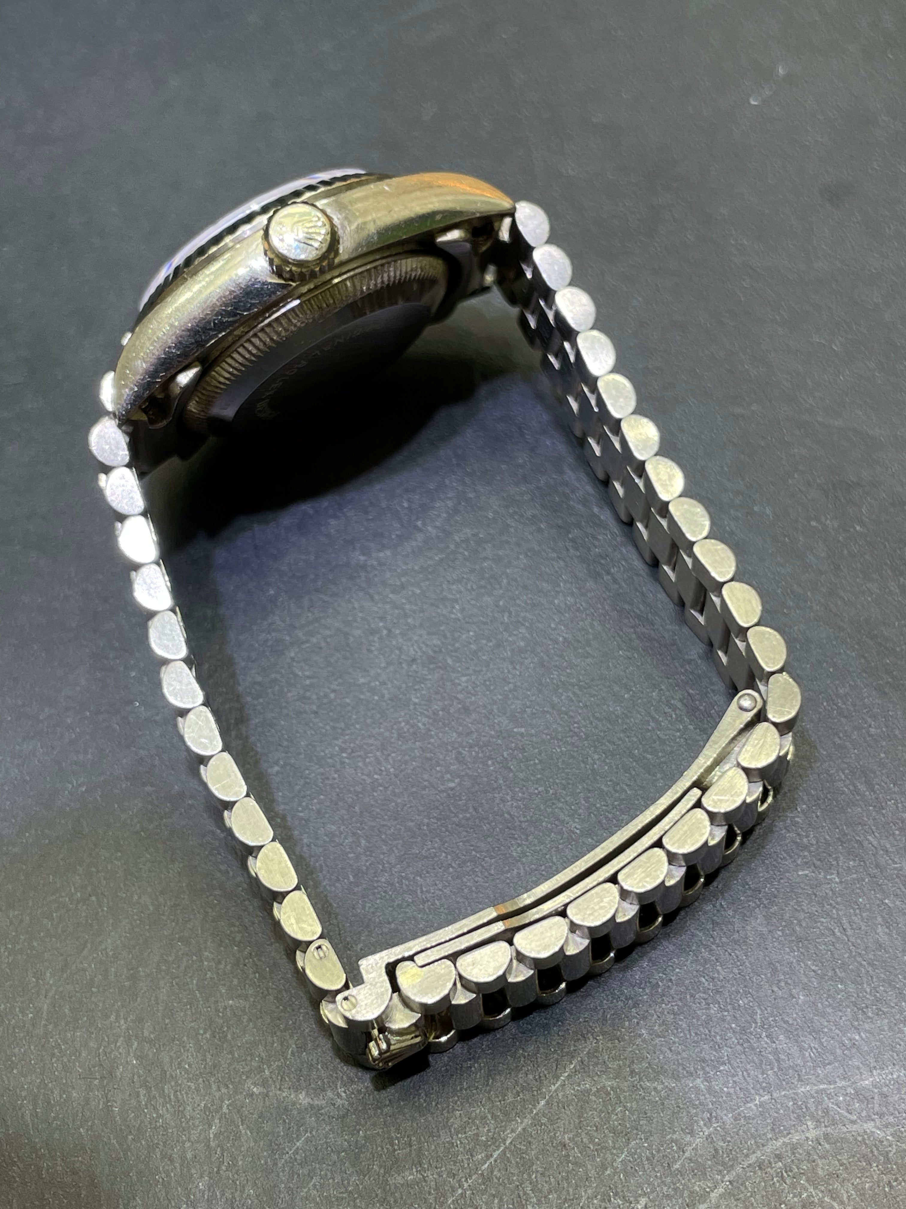Rolex 18k solid white gold