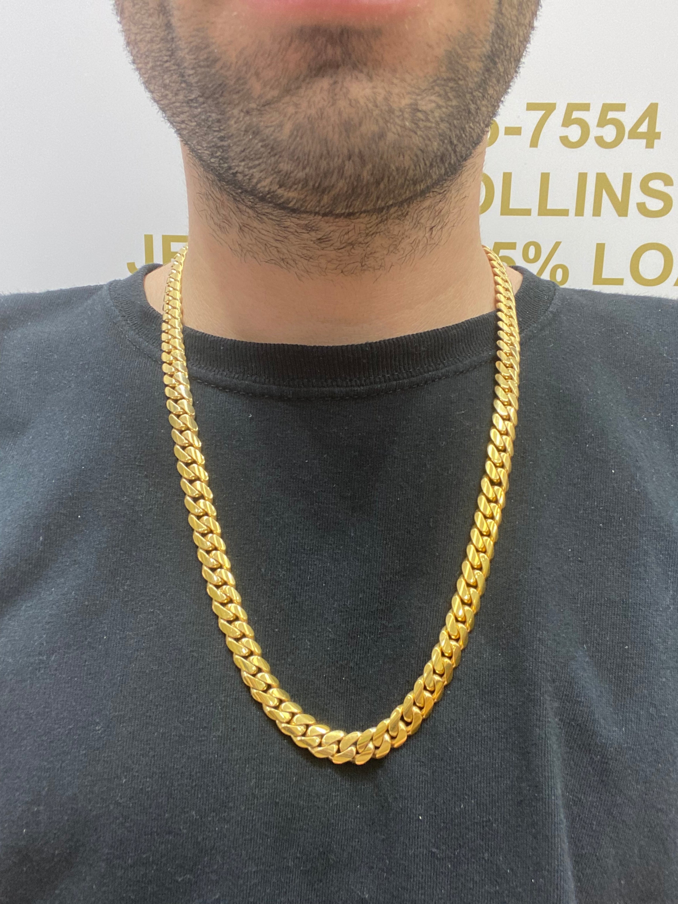 14k handmade miami cuban link