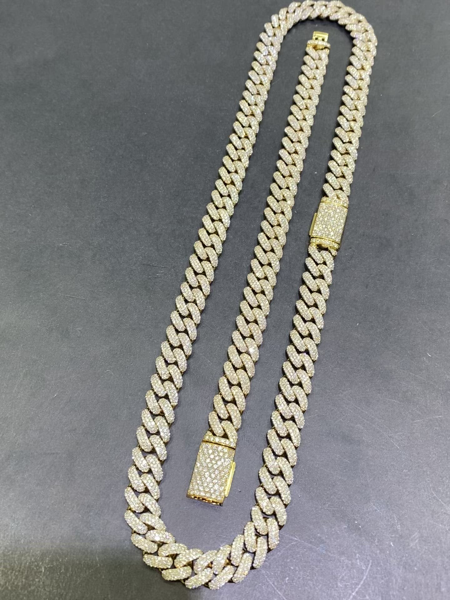 Bustdown Miami Cuban link bracelet