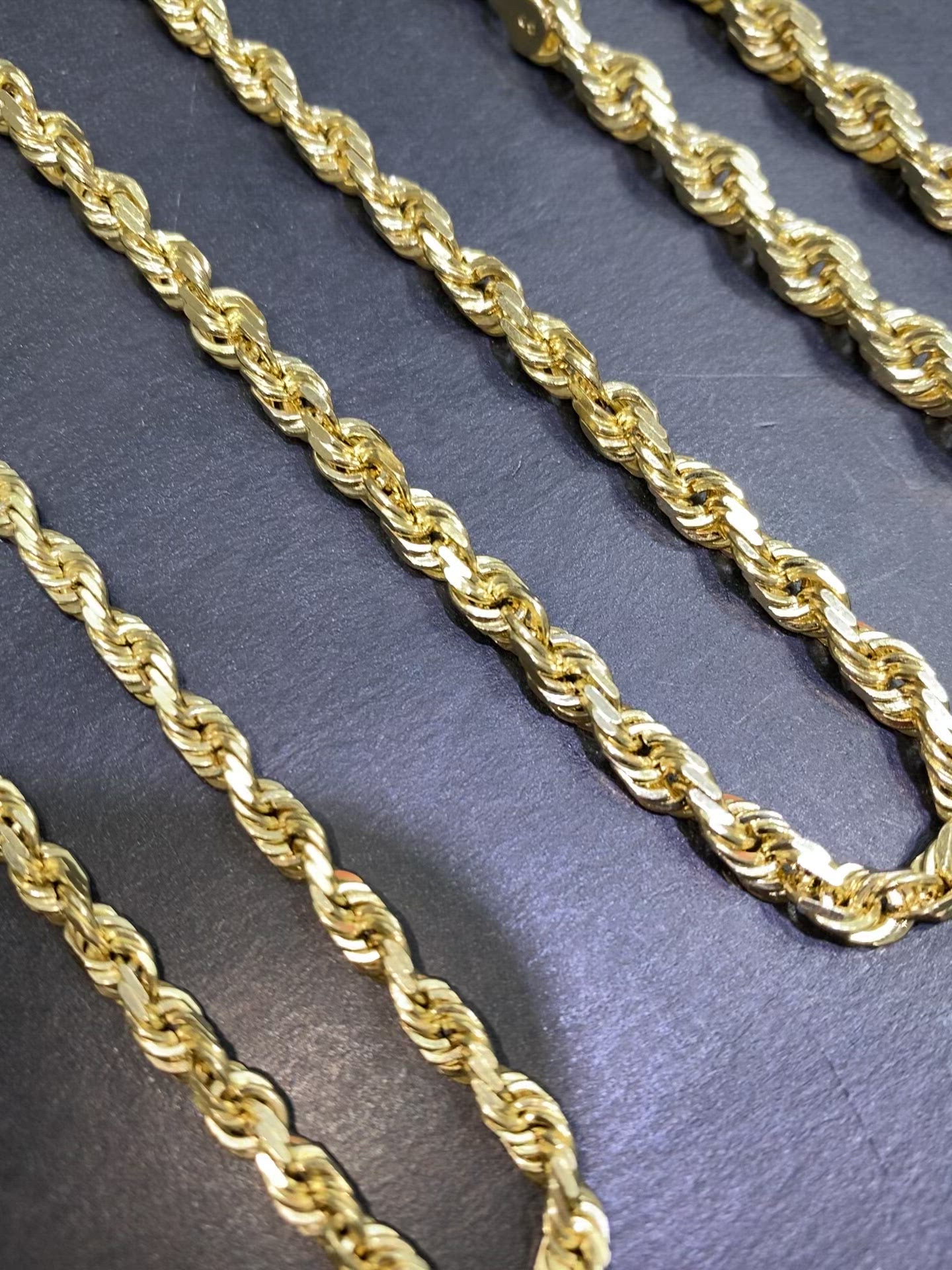 Solid ITALY Rope Chain