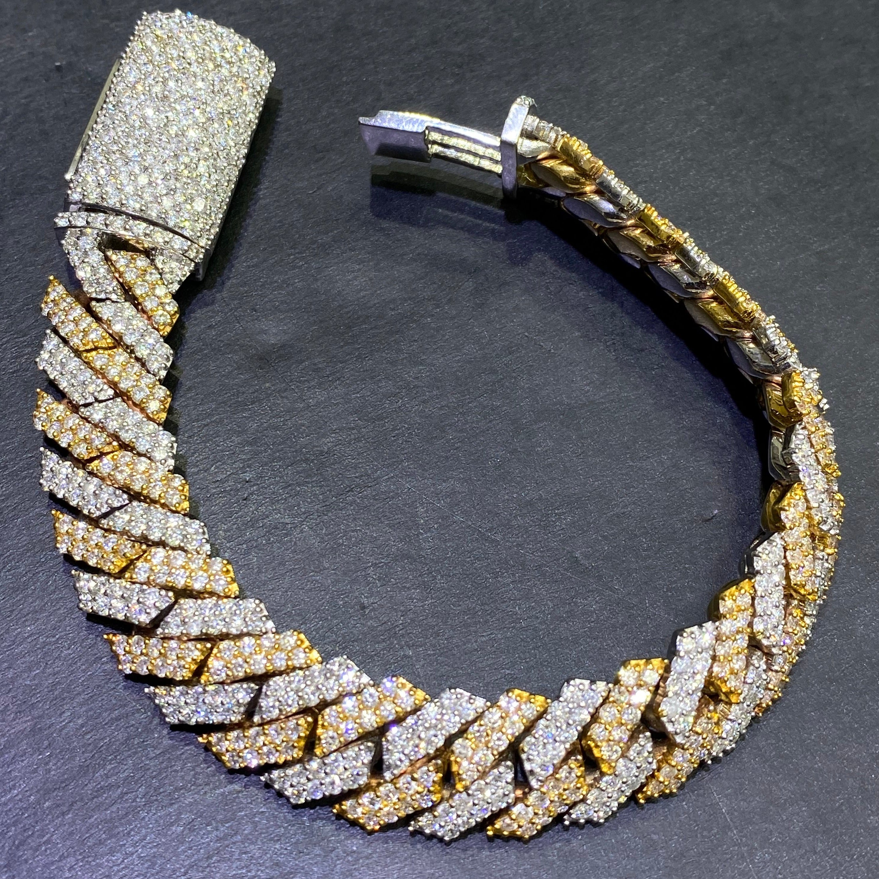bust down cuban bracelet