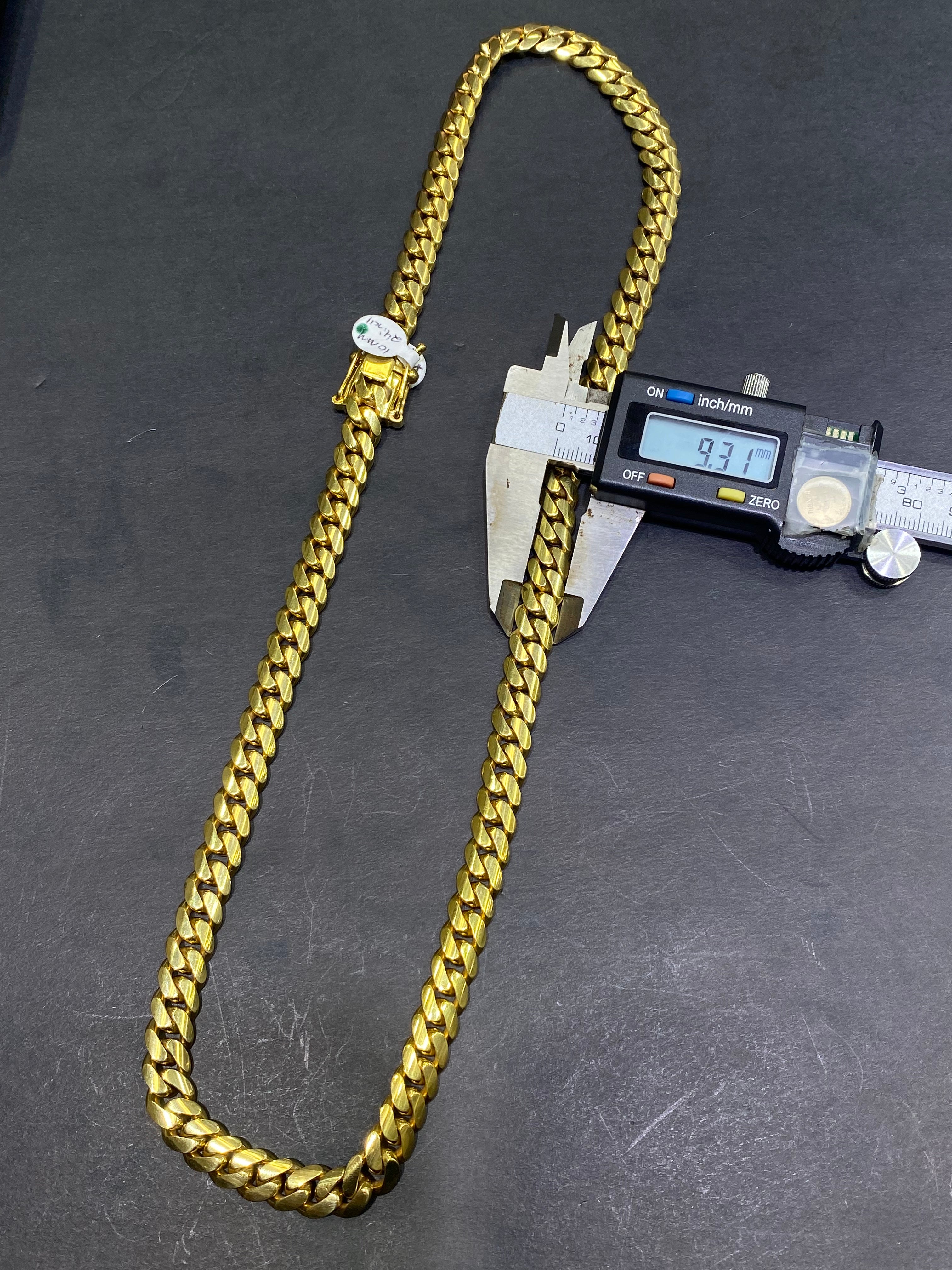 14k handmade miami cuban link