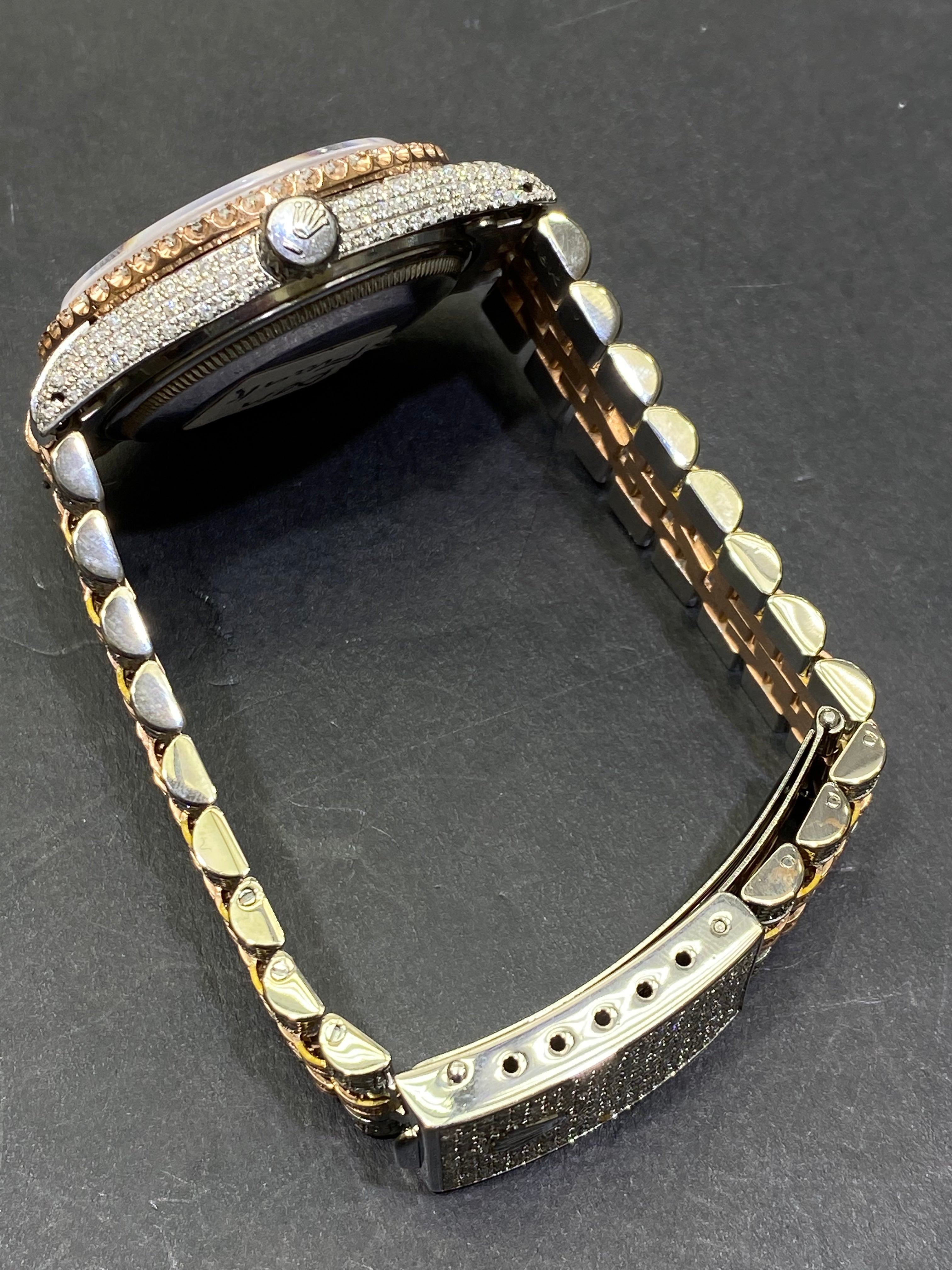 rolex bust down arabic dial