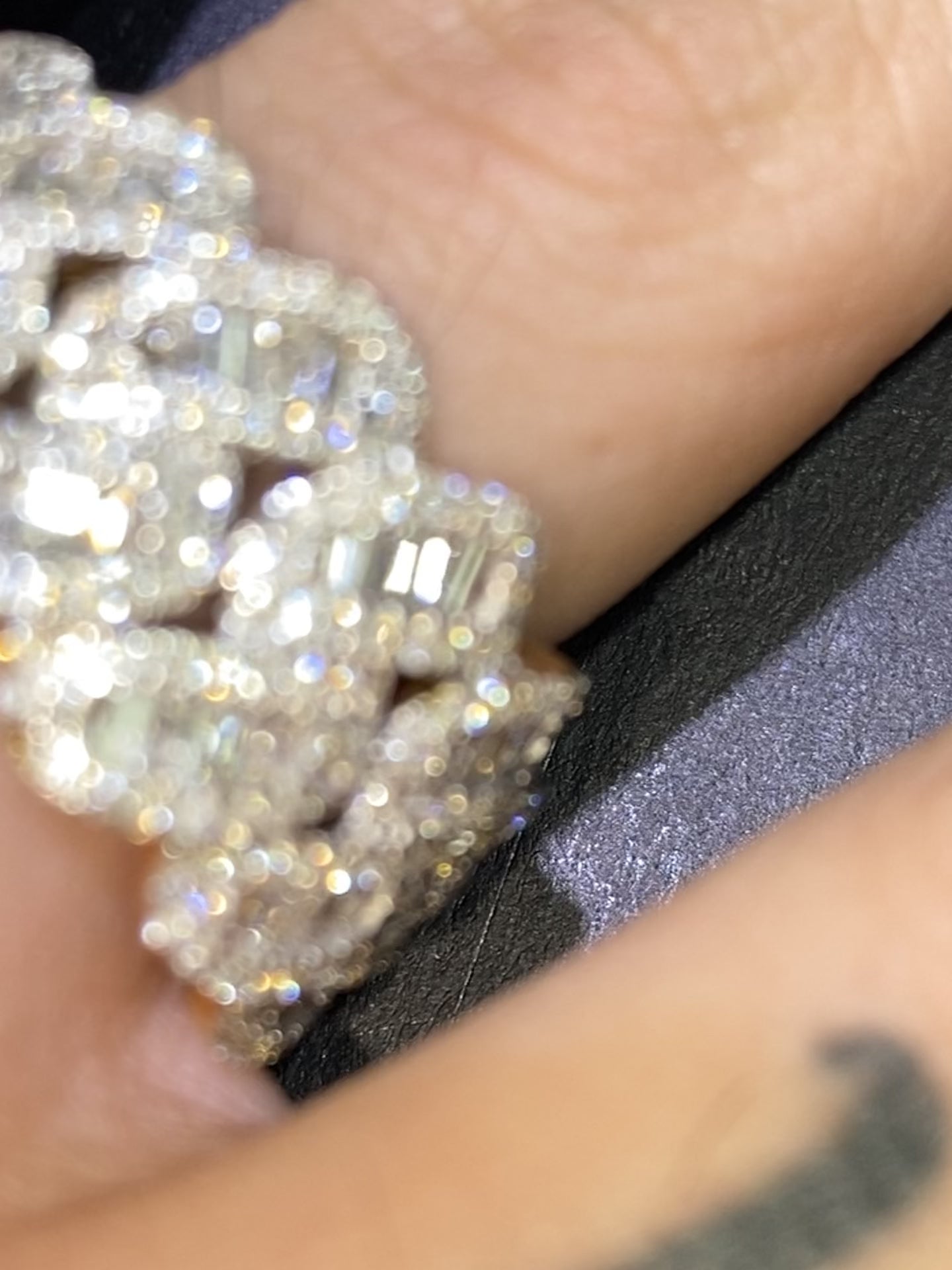ICED MIAMI CUBAN LINK RING