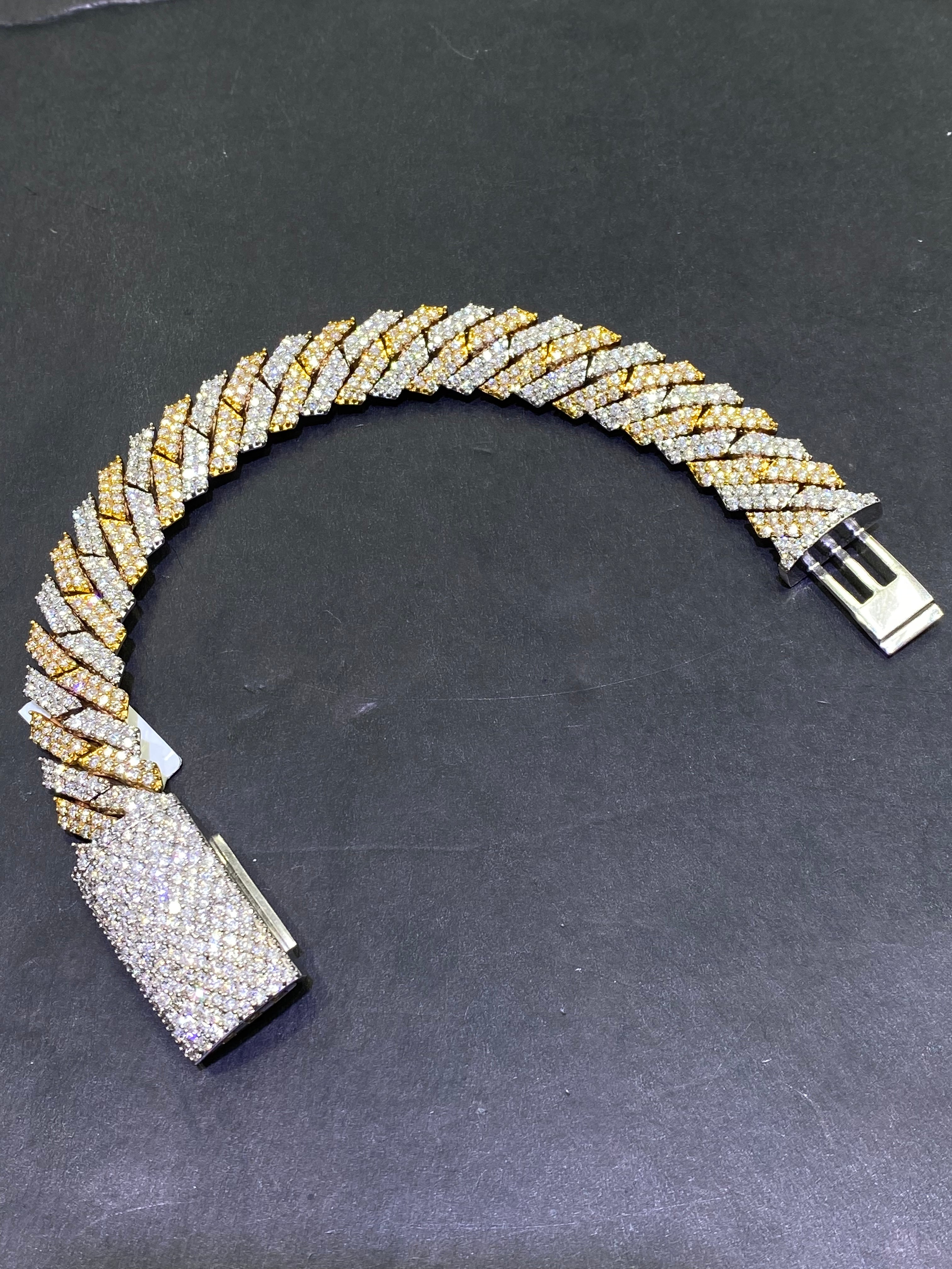 iced out bracelet vvs