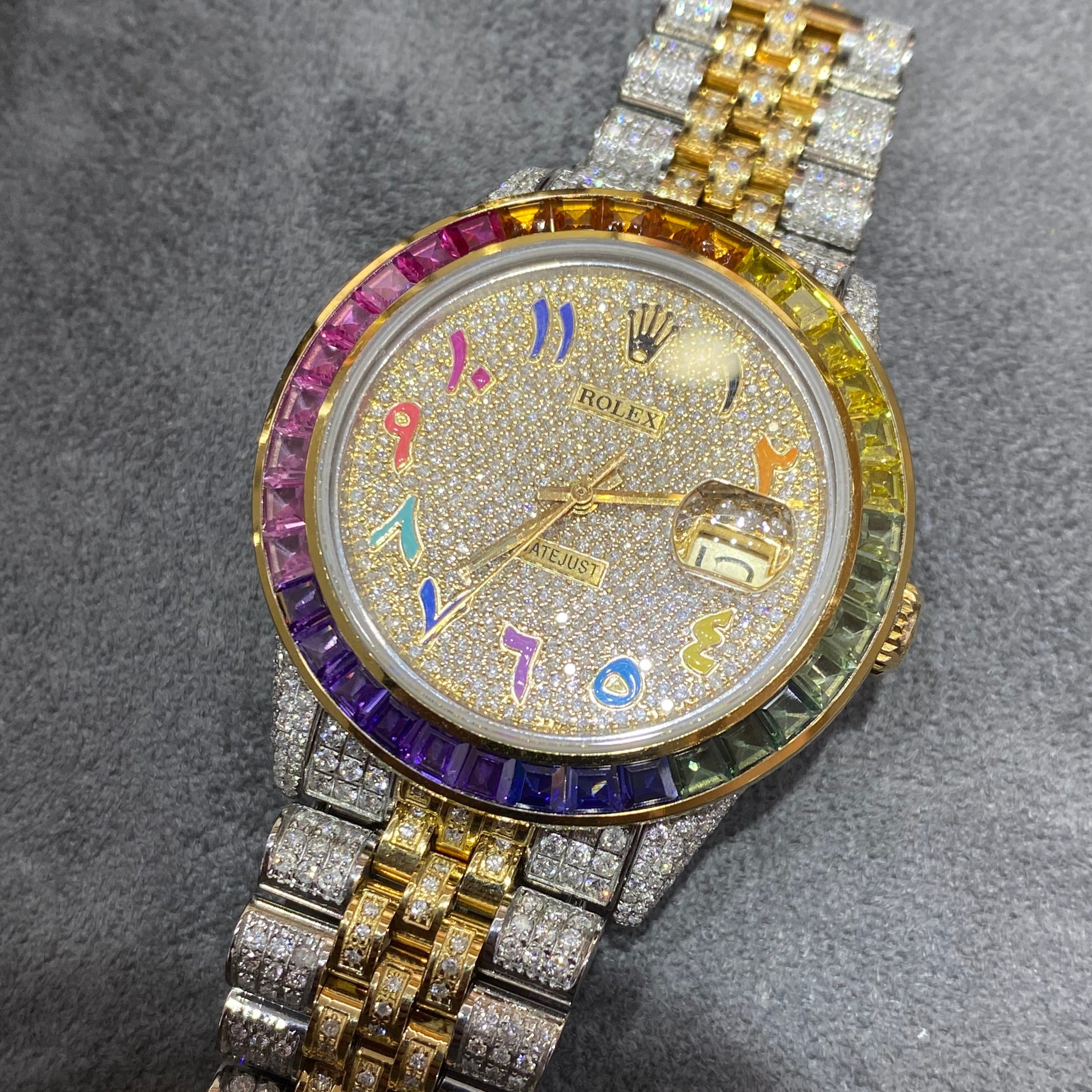 bust down rolex 36mm
