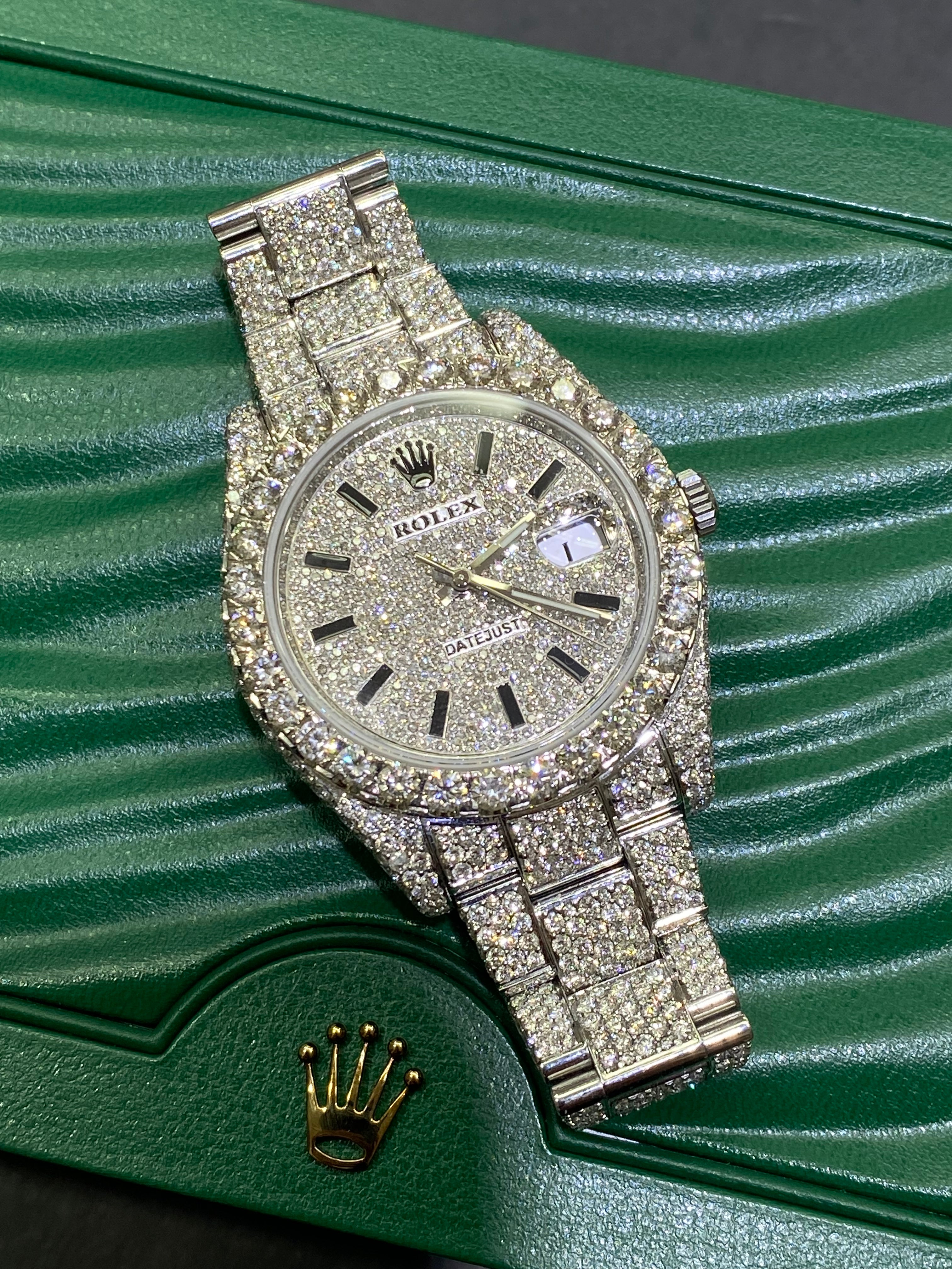 41mm rolex 2022 vvs1 natural diamonds 💎”iced bustdown “ 30 cts .t.w. Iced Rolex Bust Down . Rolex Bust Down . rolex bust down . bust down rolex . bust down watch
