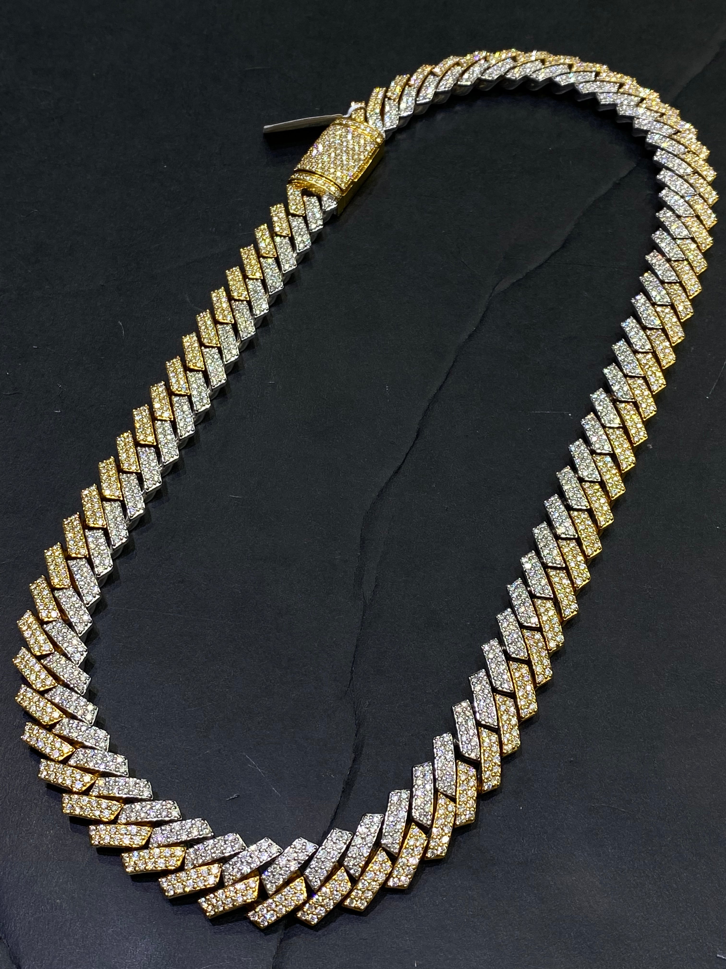 bust down cuban chain vvs