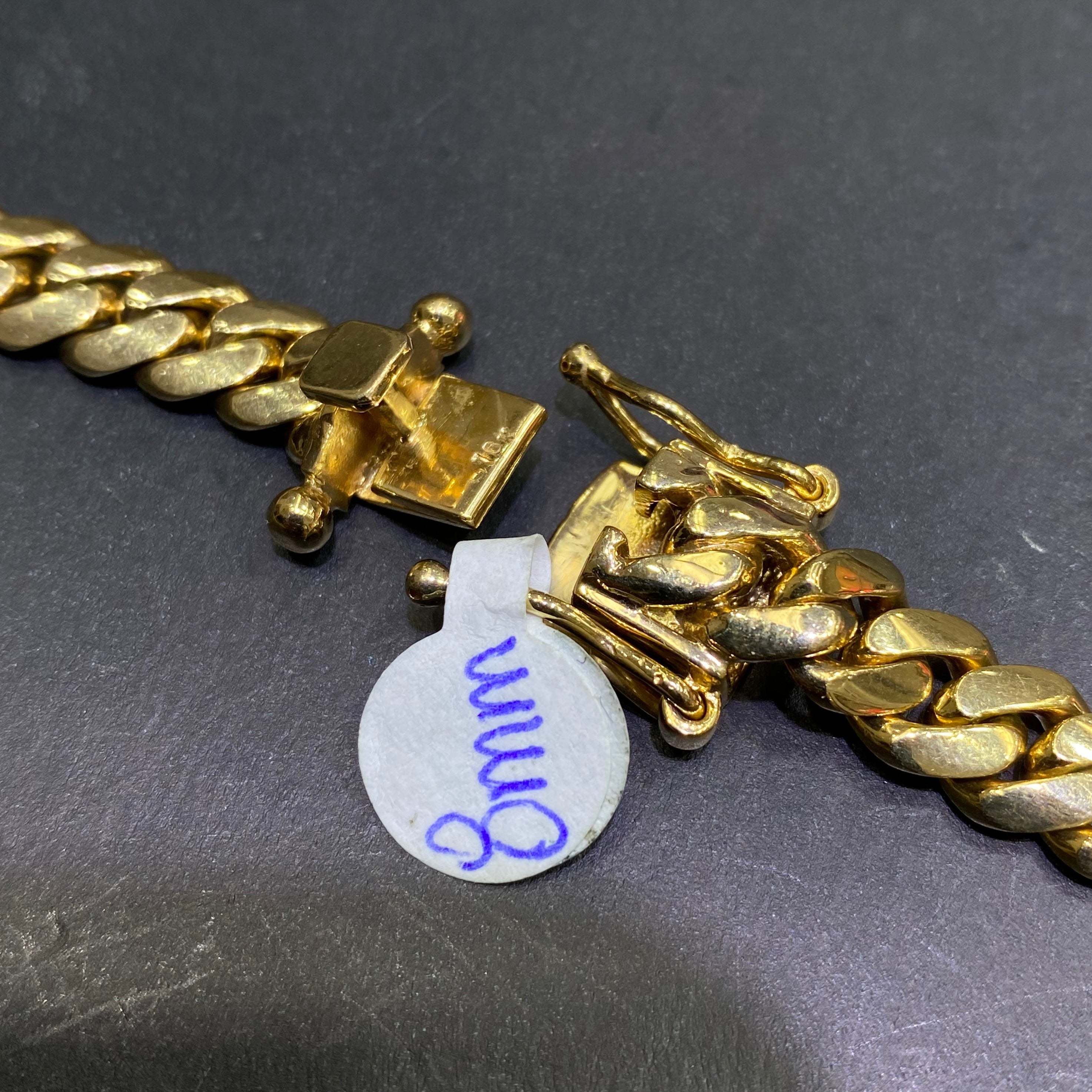 new 10k solid miami cuban link 8.5 millimeters