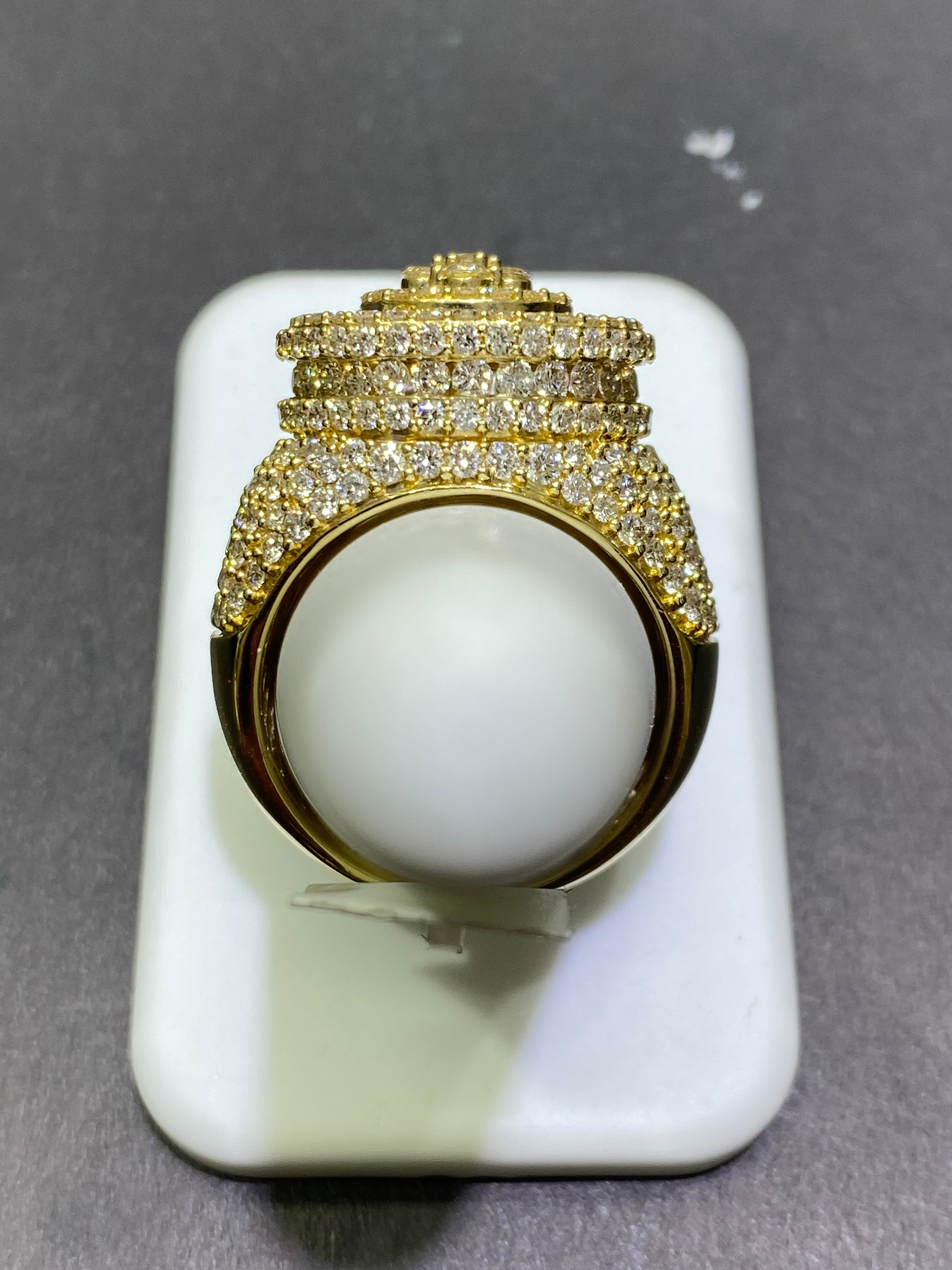 14k VVS DESIGNED RING