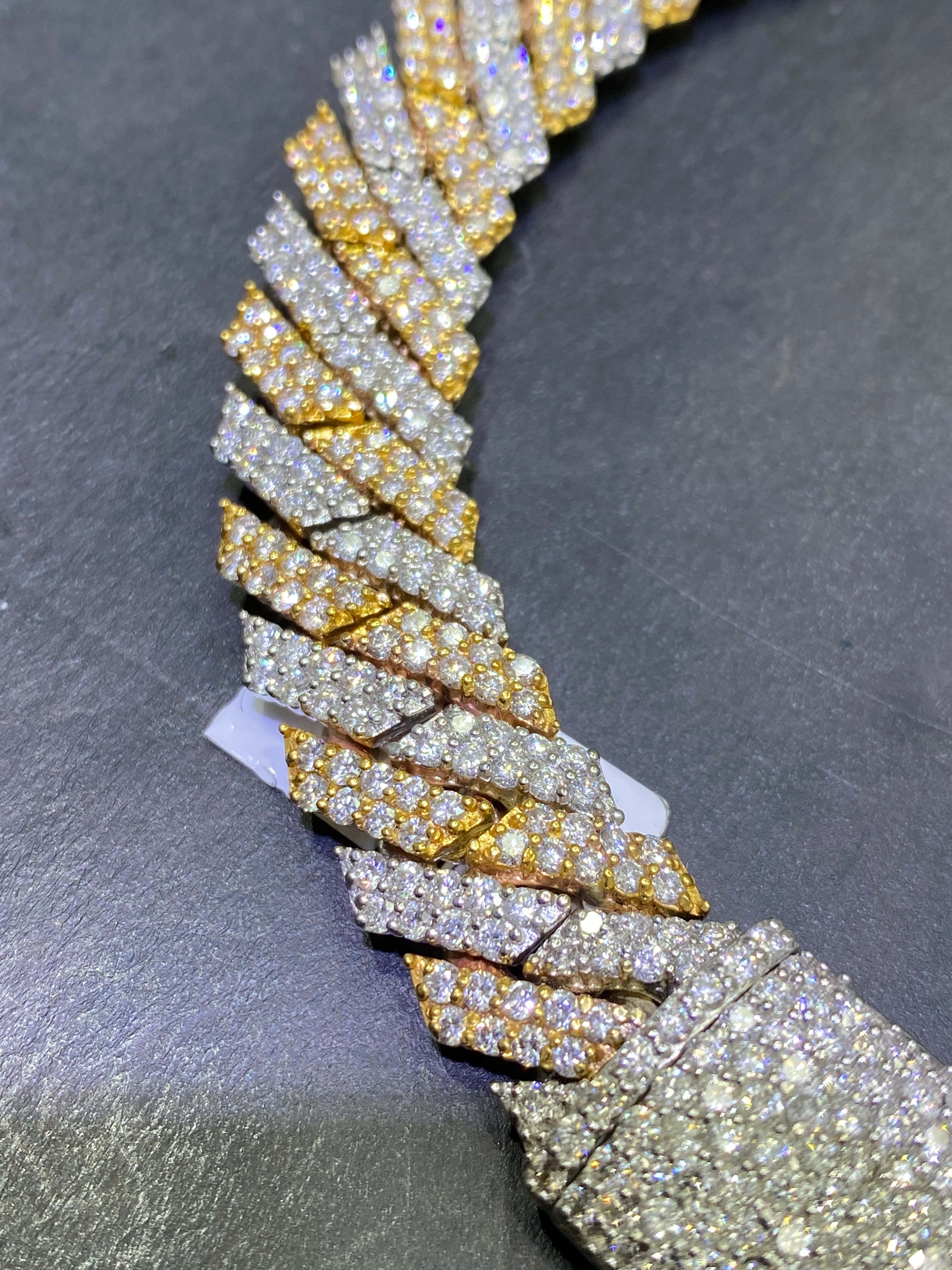 iced out bracelet vvs