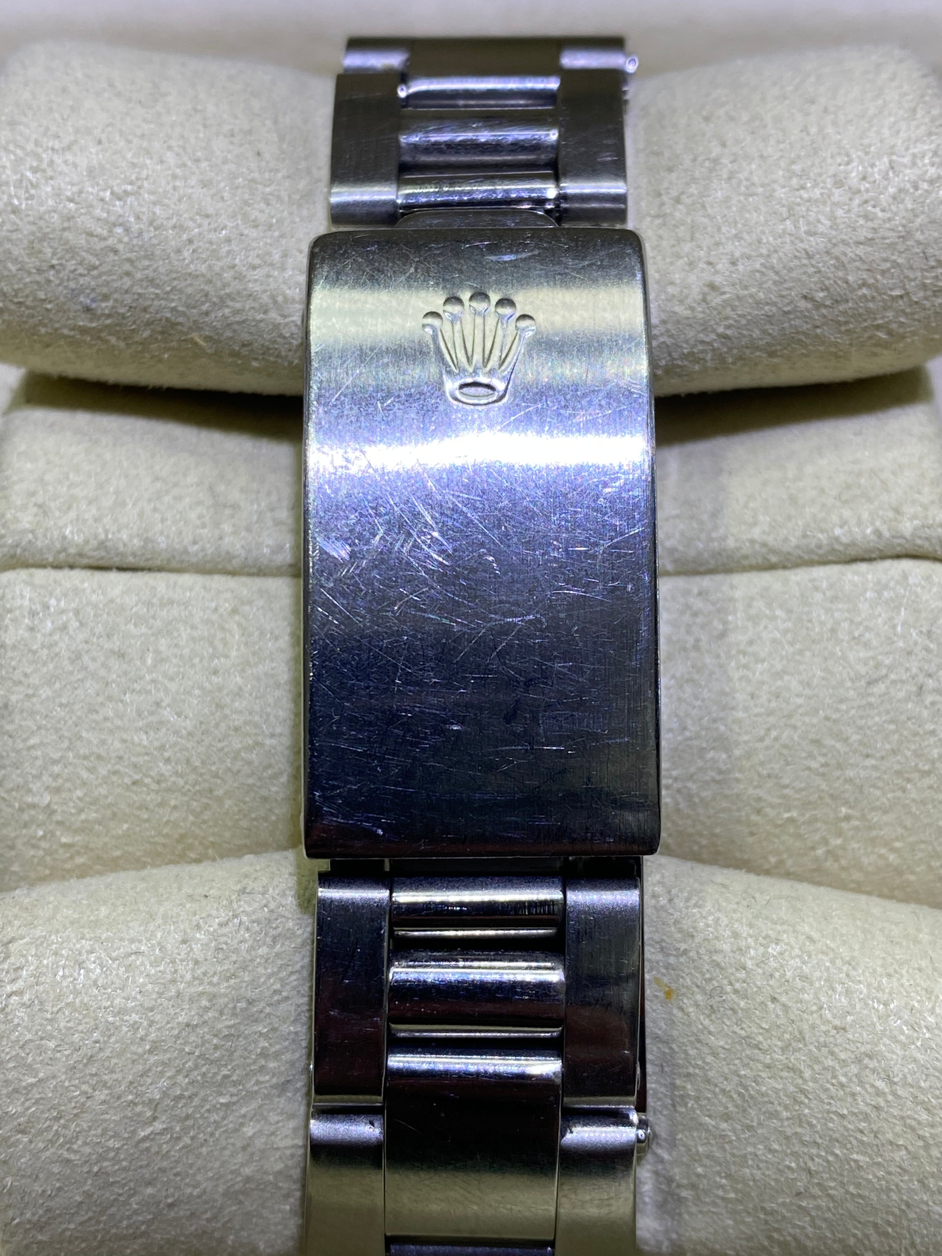 34 mm rolex diamond bezel unisex serviced and 1 year warranty