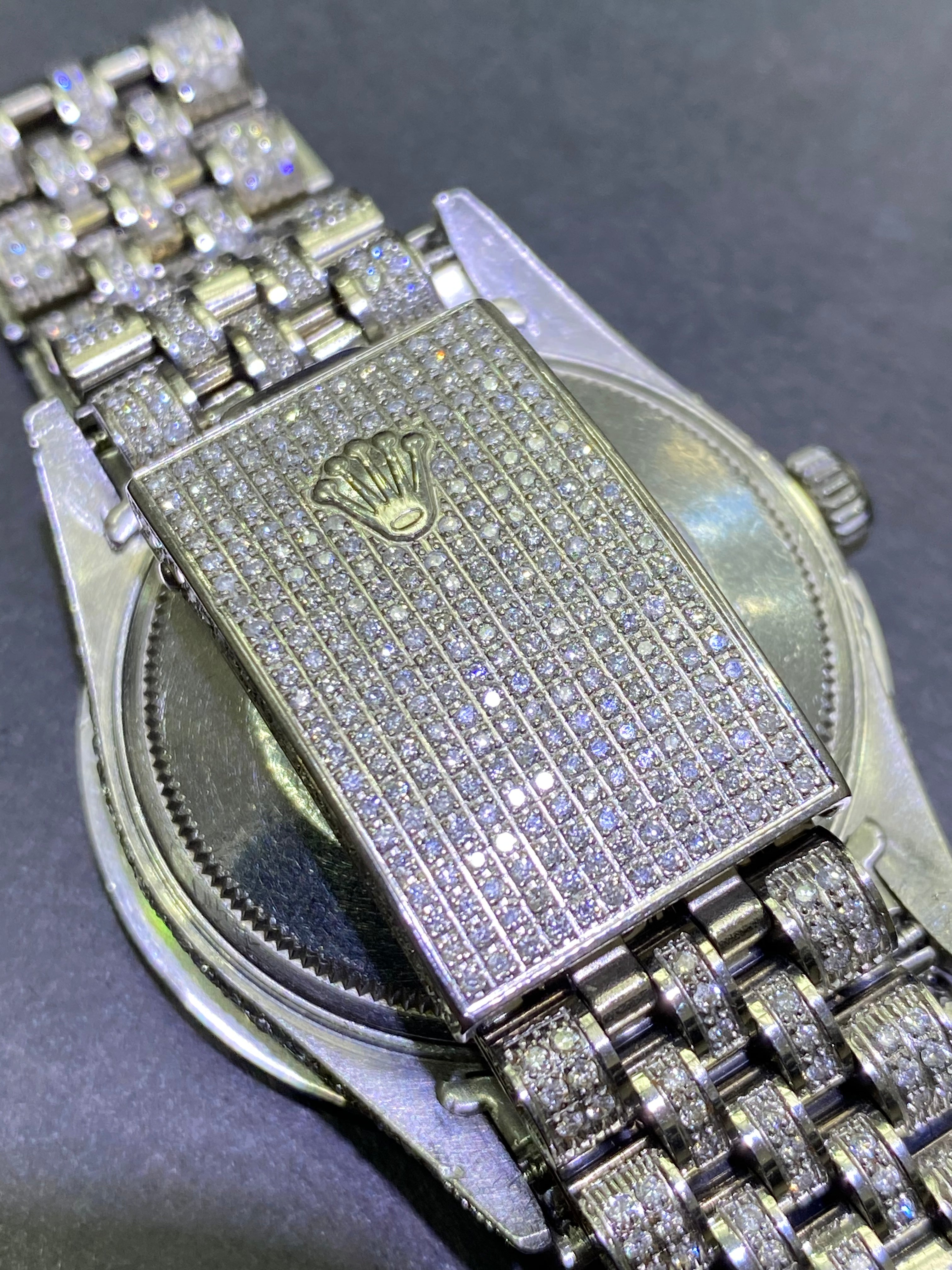 Iced Out Rolex Watch