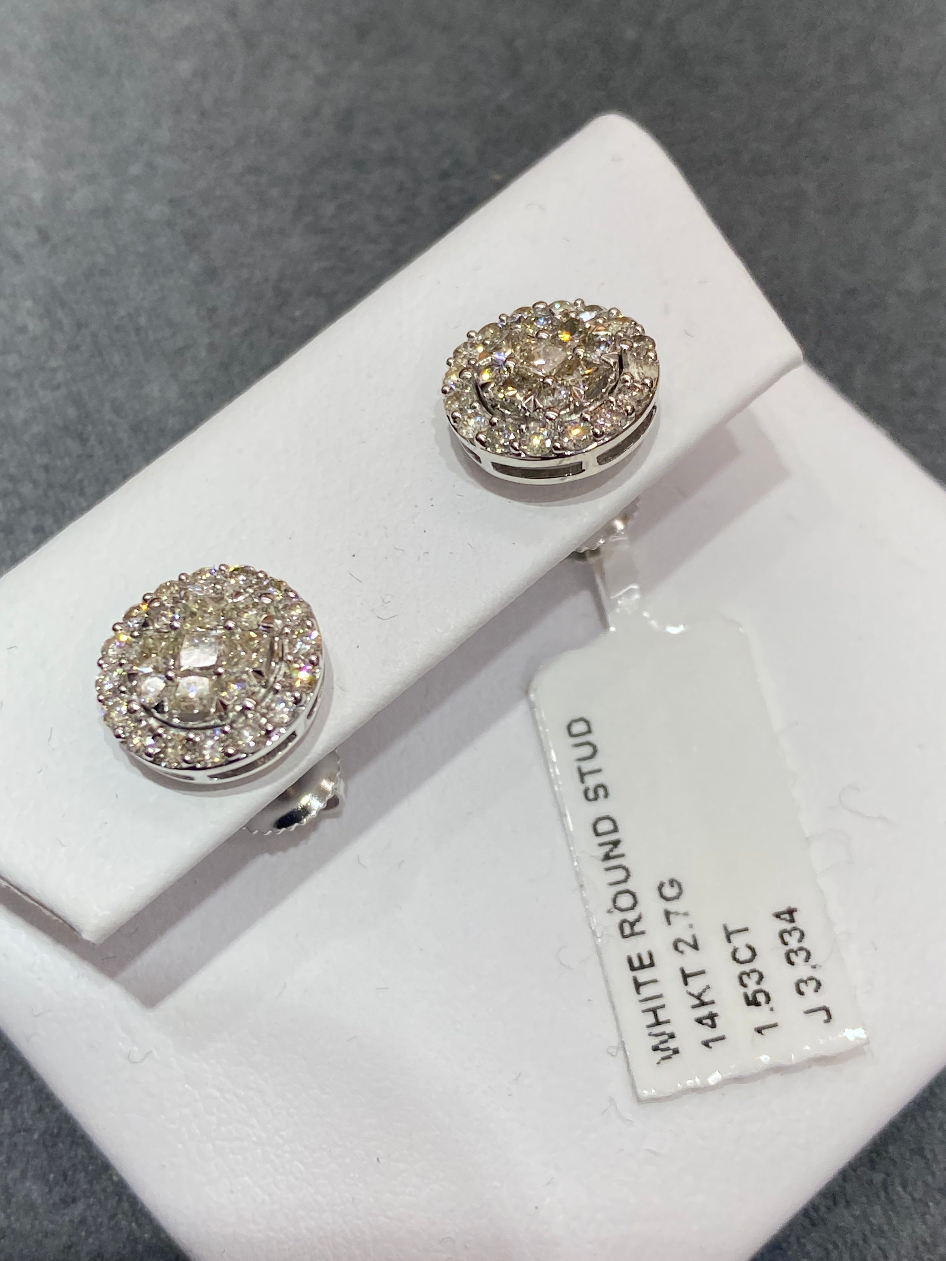 ICED OUT EARRINGS VS1