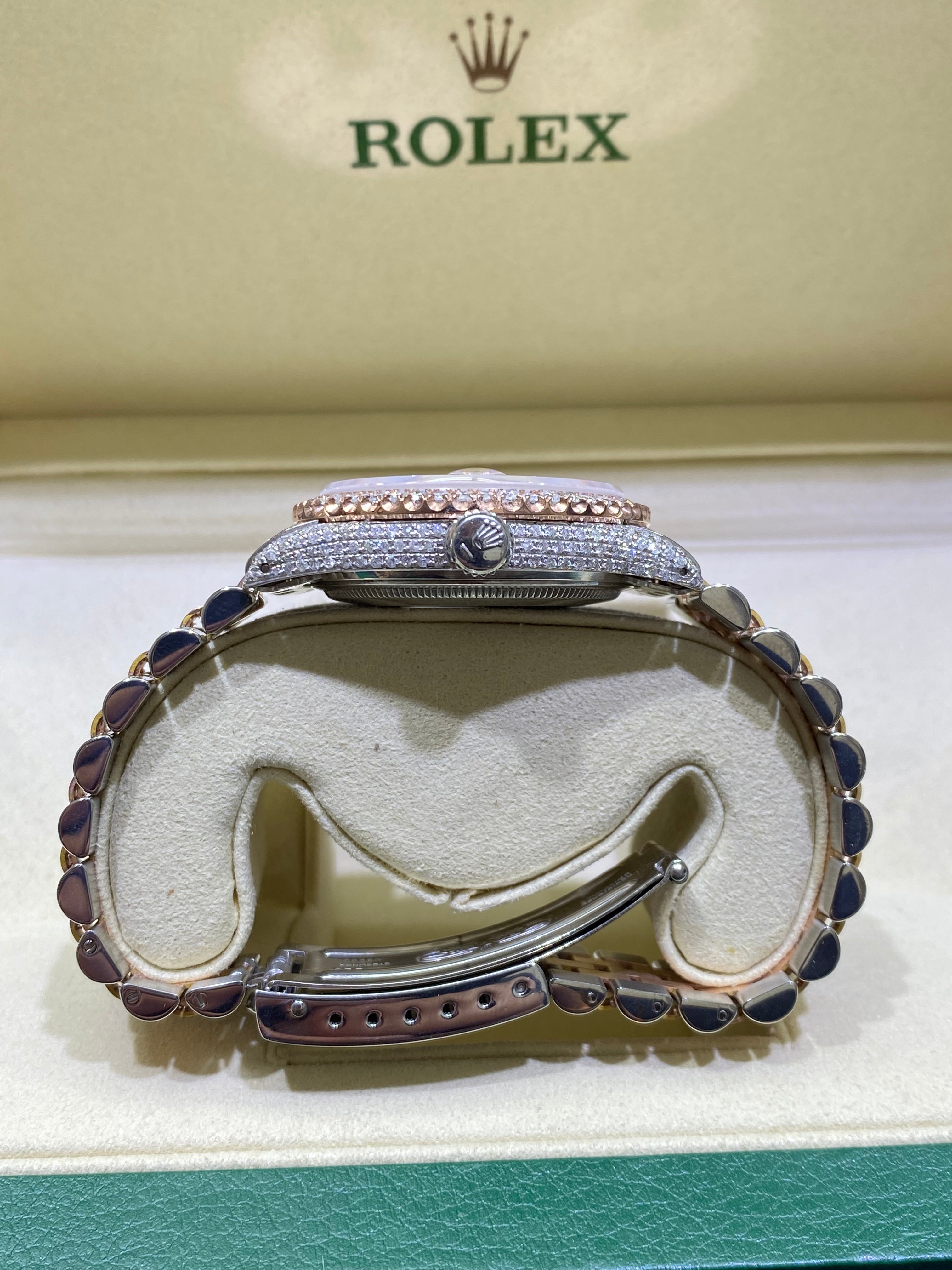 rolex bust down watch
