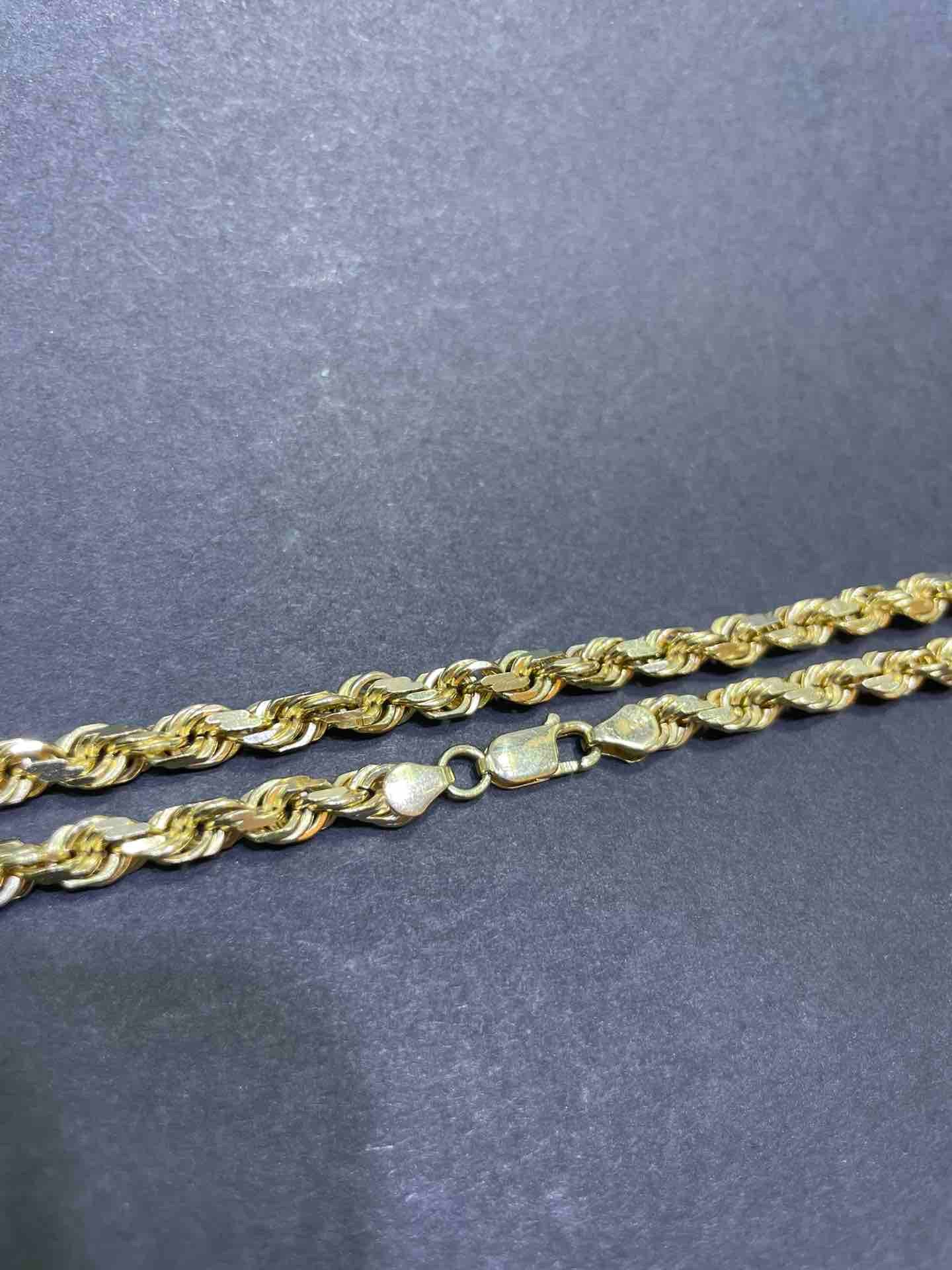 Solid ITALY Rope Chain