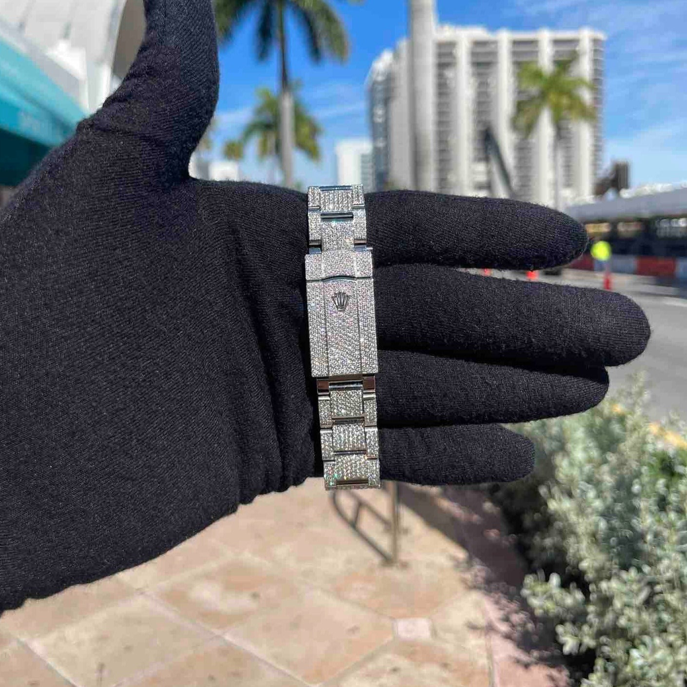bust down rolex vvs
