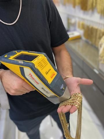 10k new solid miami cuban link 4mm,30 grams,26inches