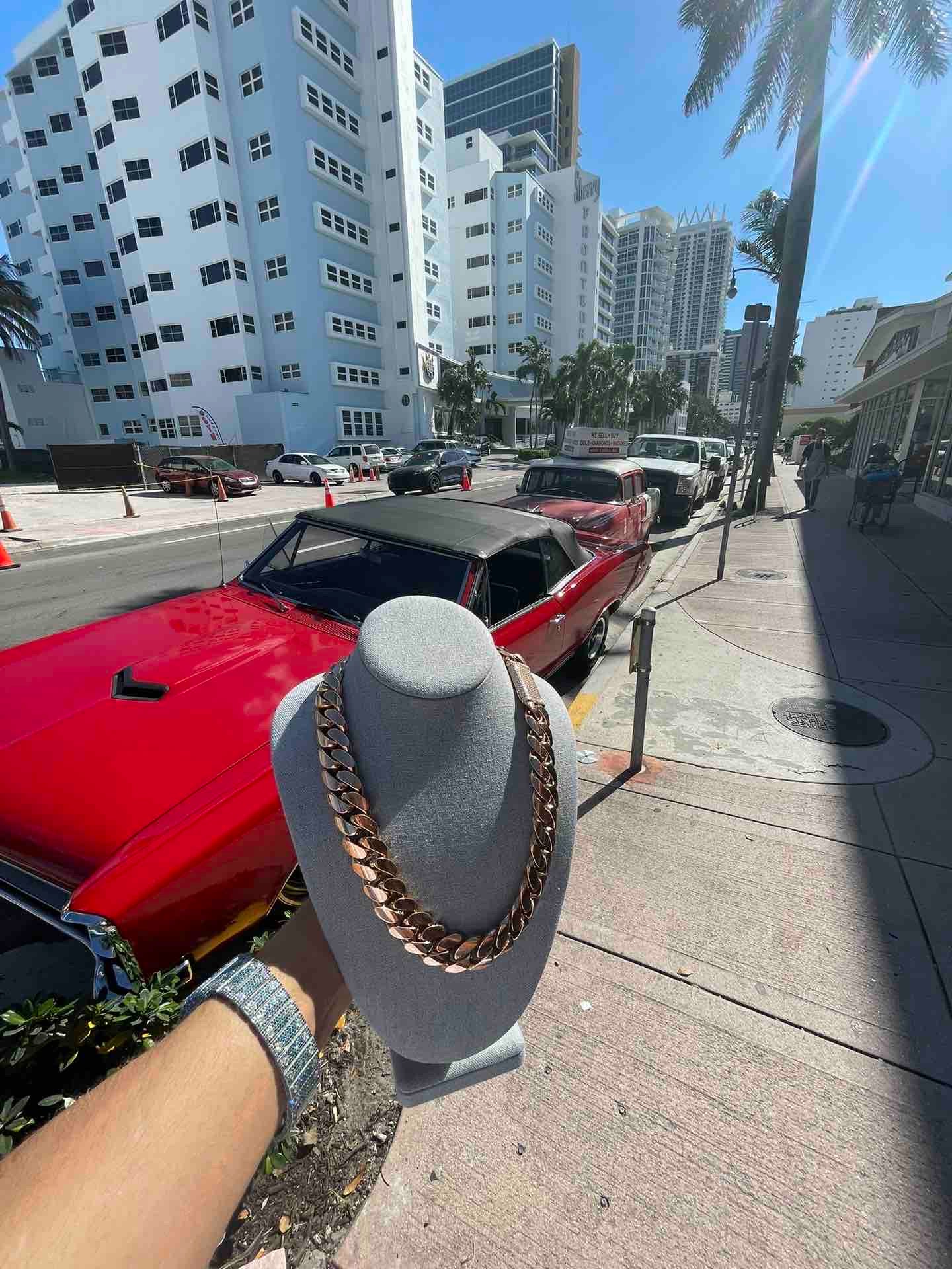 cuban link at renee de paris jewelry