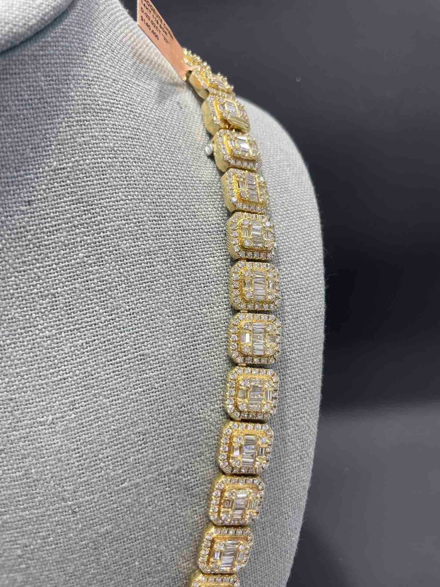 Iced Baguette Chain VVS