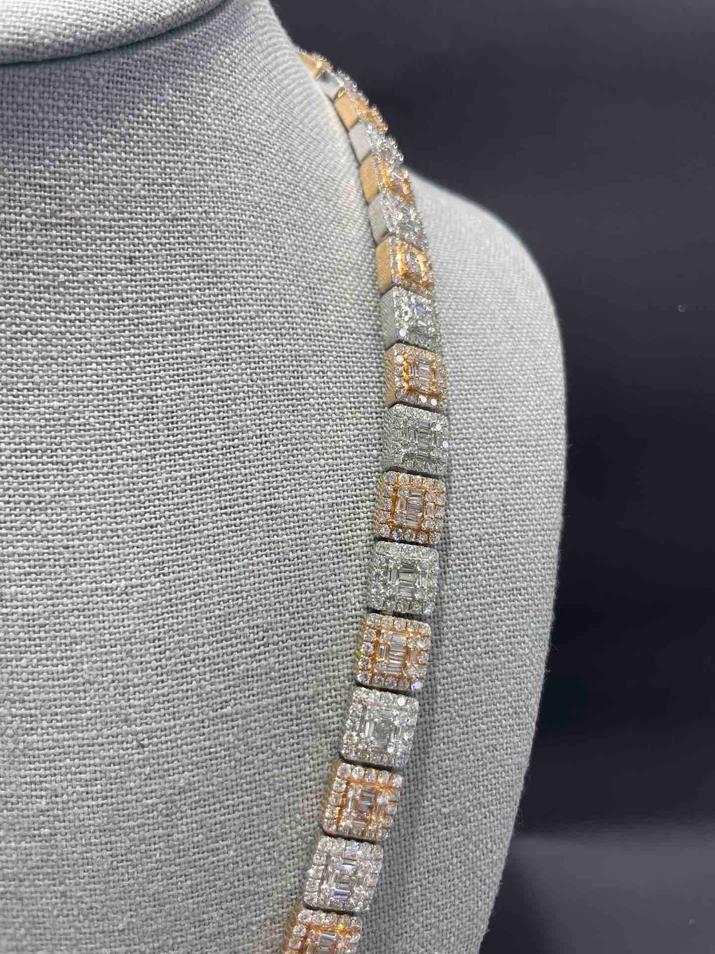 Diamond Baguette Chain