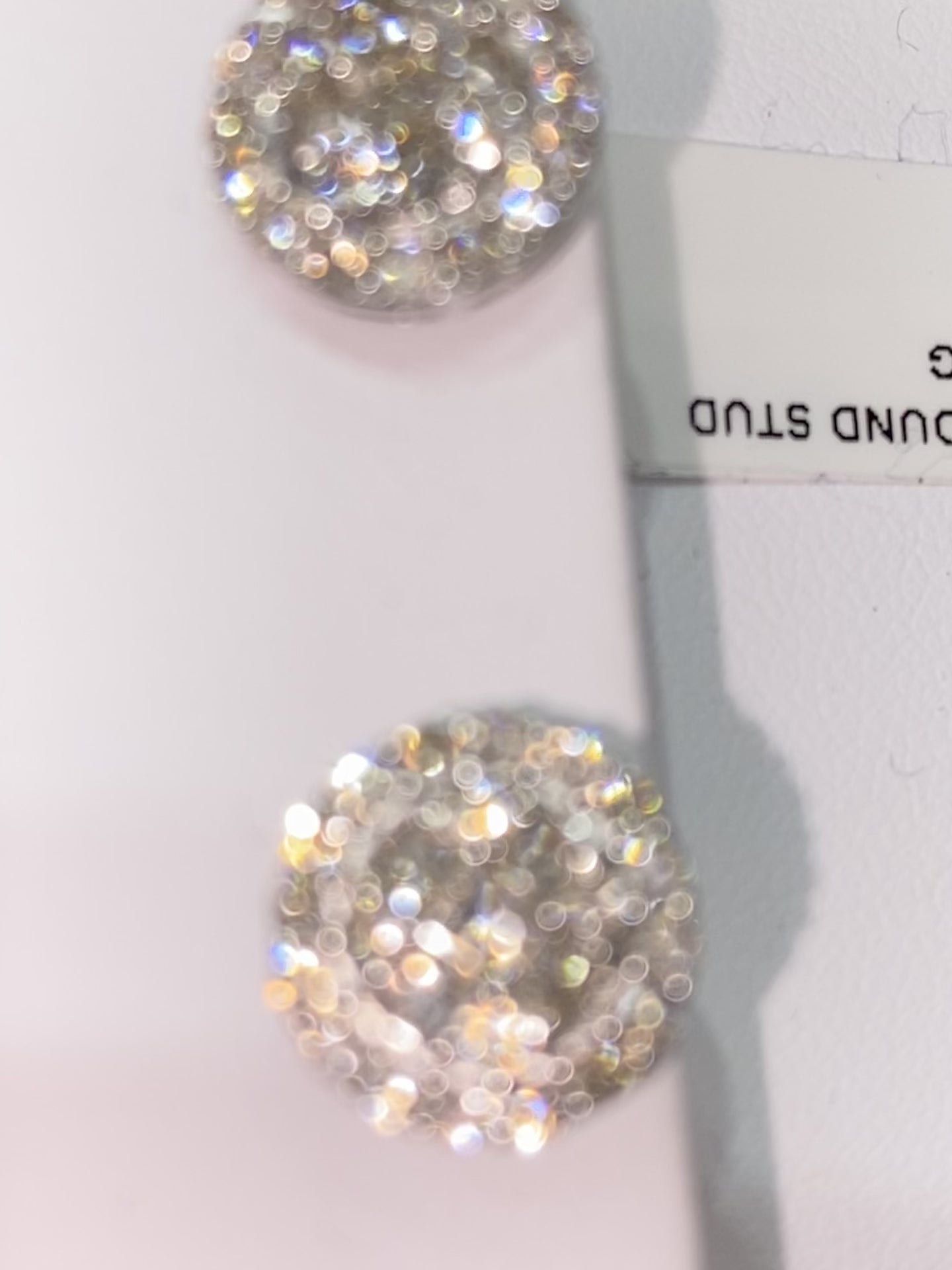 ICED OUT EARRINGS PRESIDENTIAL