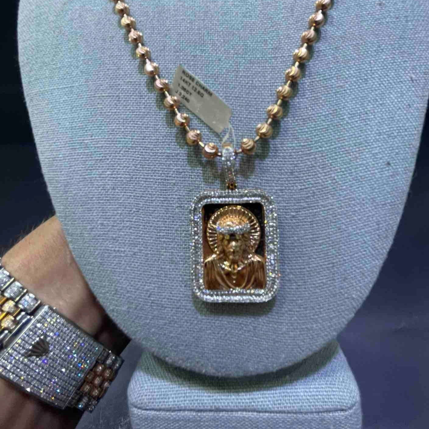 iced out pendant