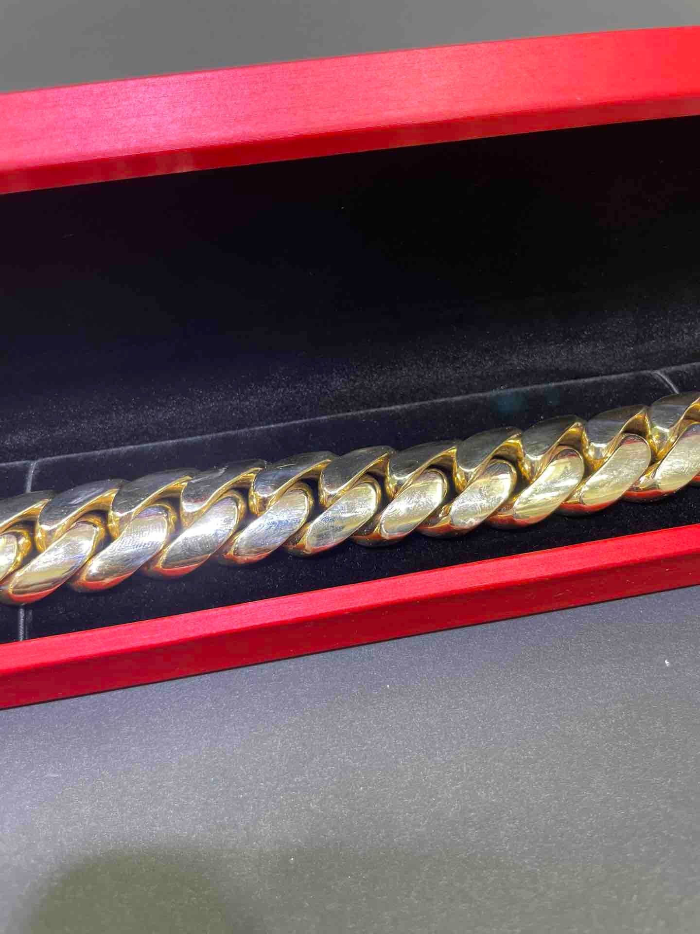 CUBAN LINK BRACELET 21mm 275 G