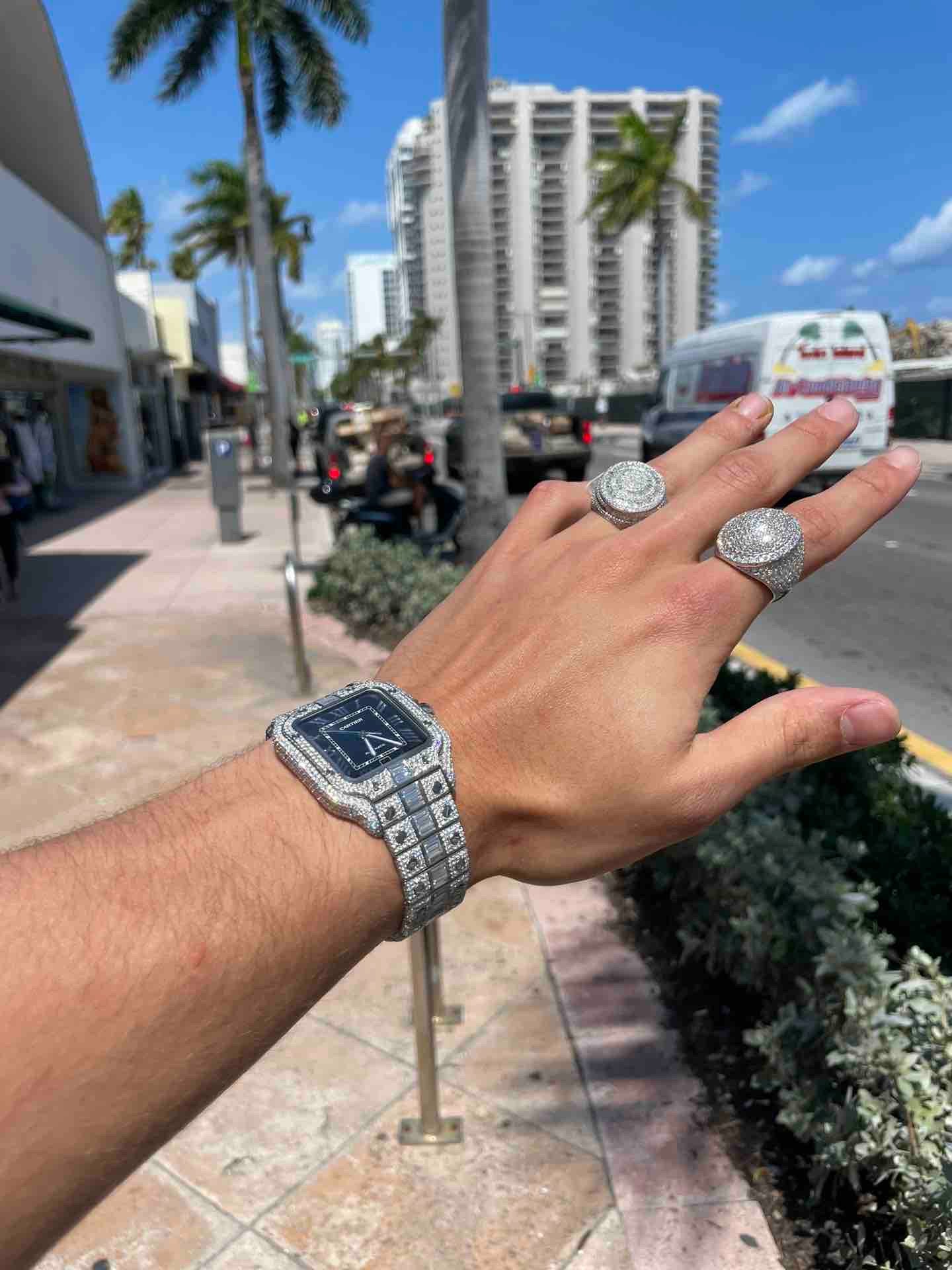 Bust Down Watch