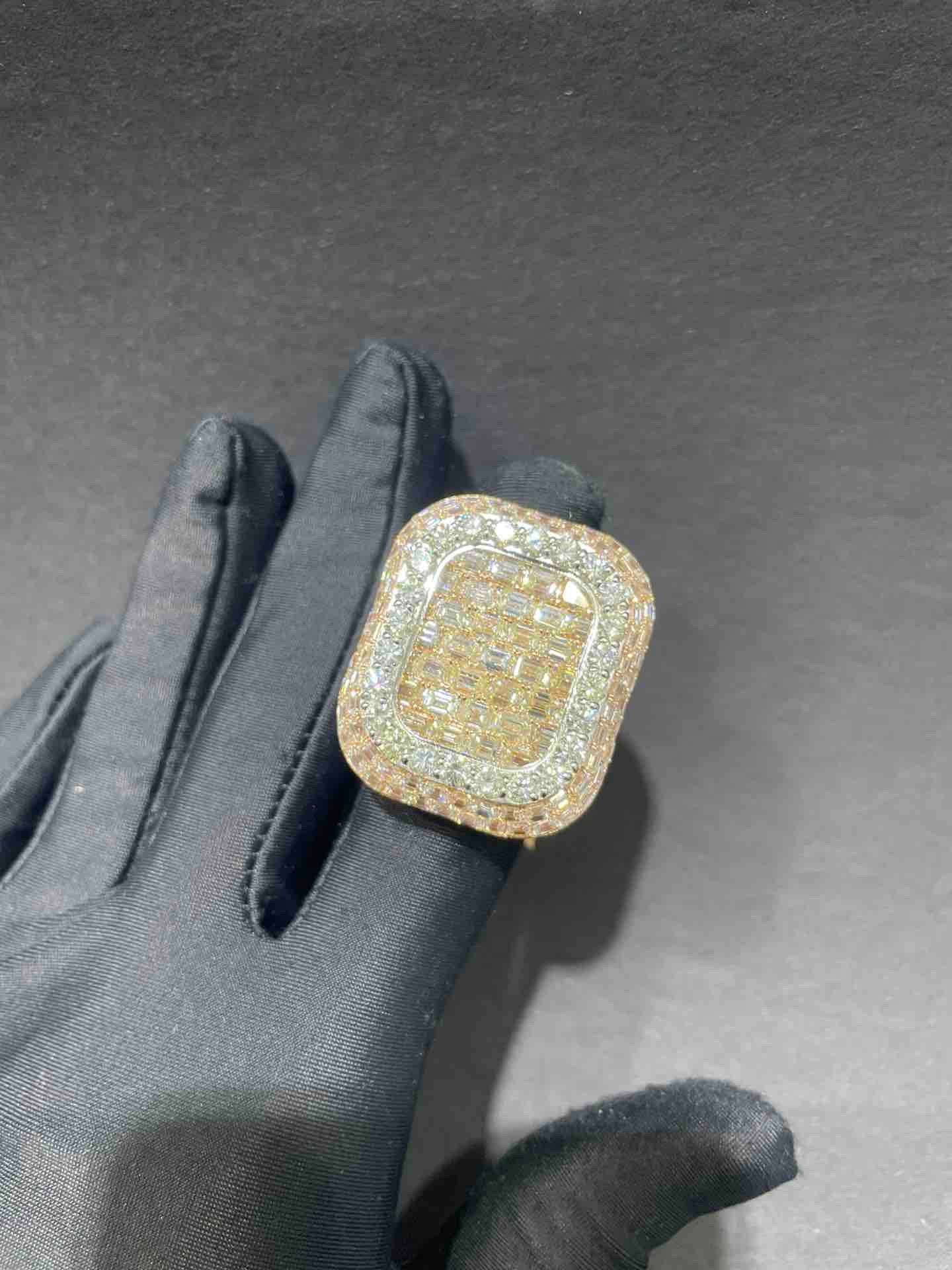 Big Boy Emerald Cut Iced Out Ring