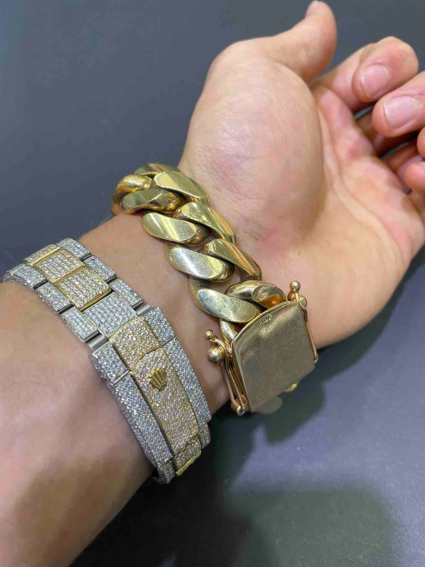 CUBAN LINK BRACELET HEAVY