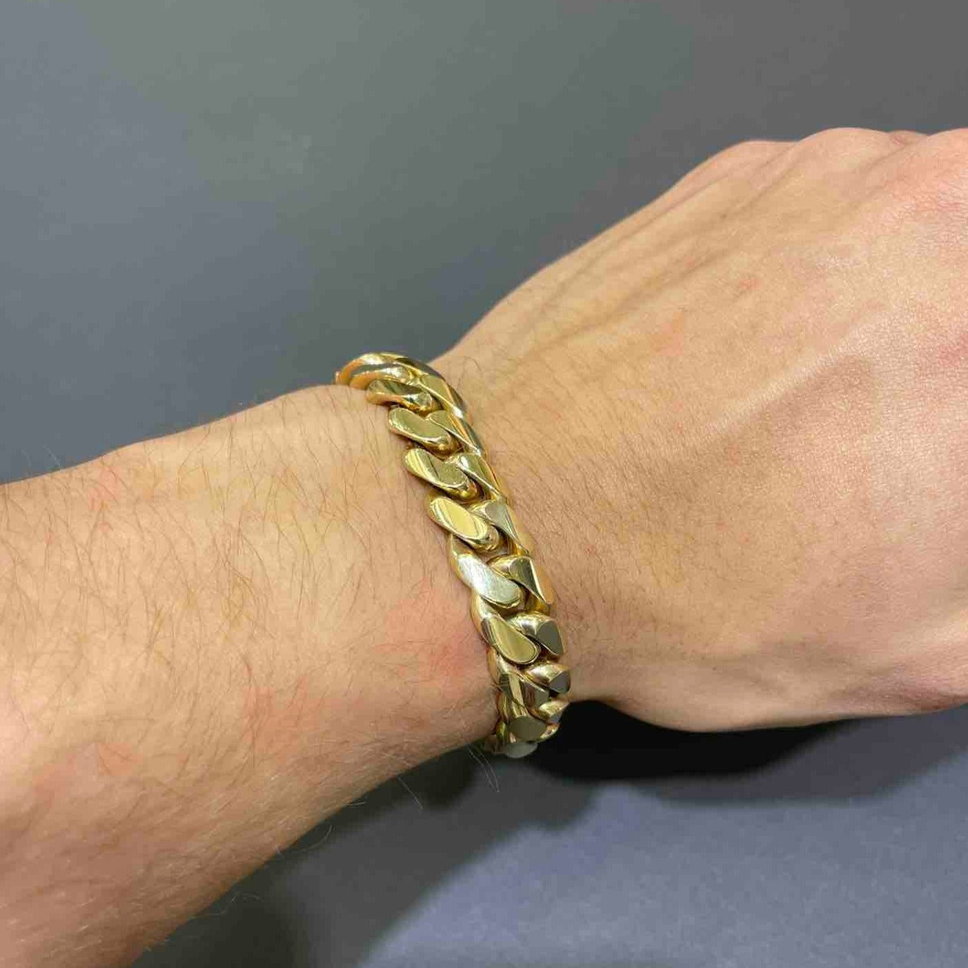 10K CUBAN LINK BRACELET