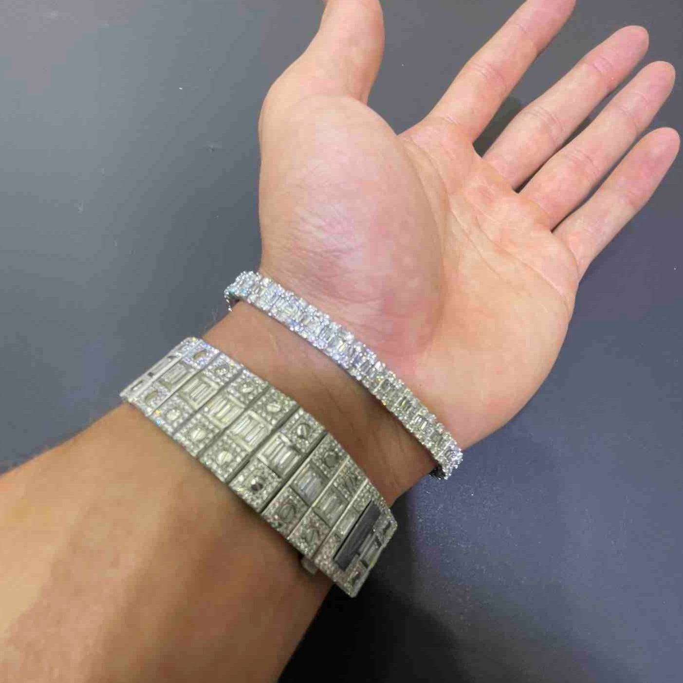Iced Out Tennis Bracelet