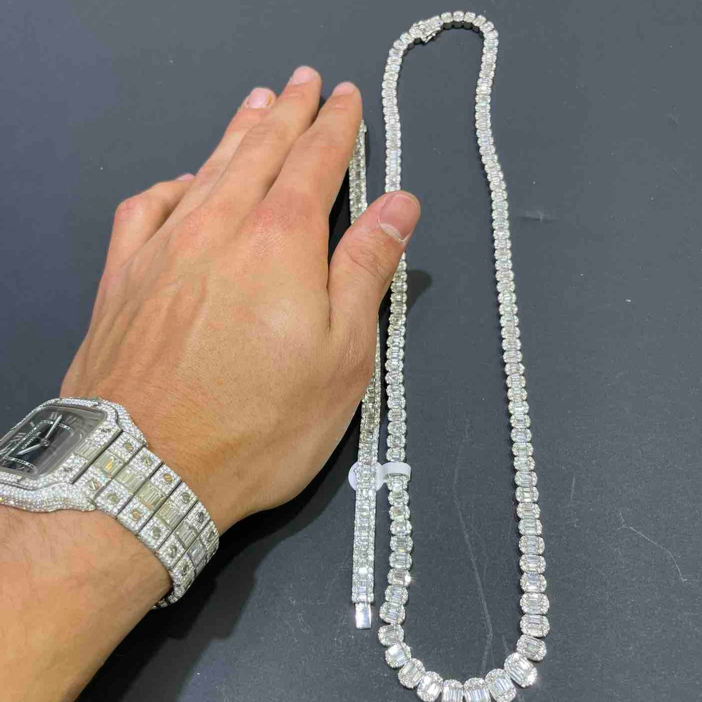 Iced Out Tennis Bracelet