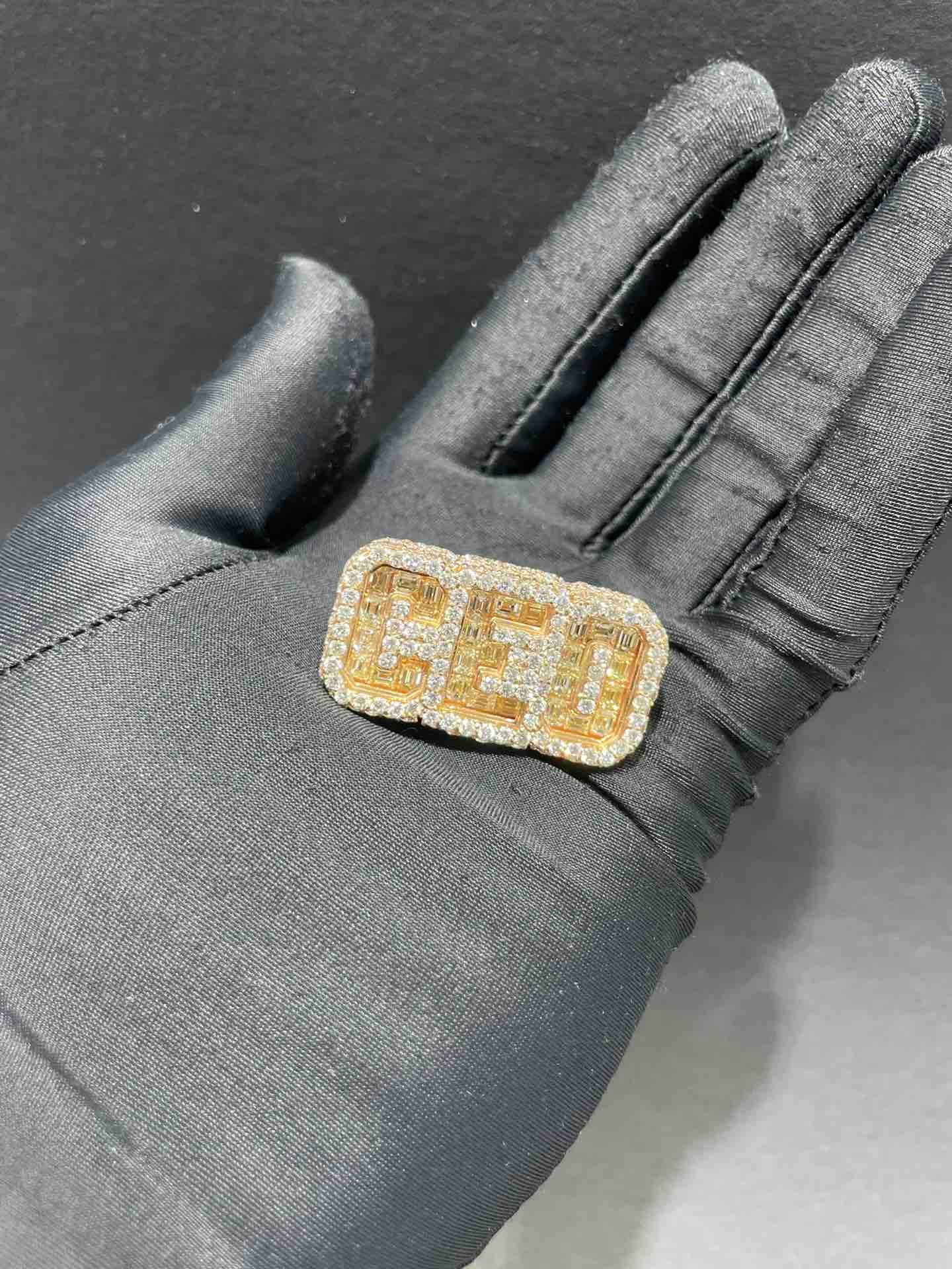 ceo ring iced out bust down