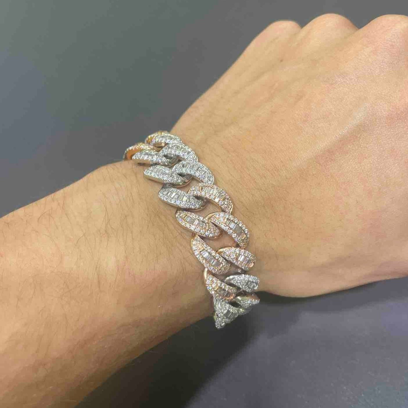Iced Out Cuban Link Bracelet