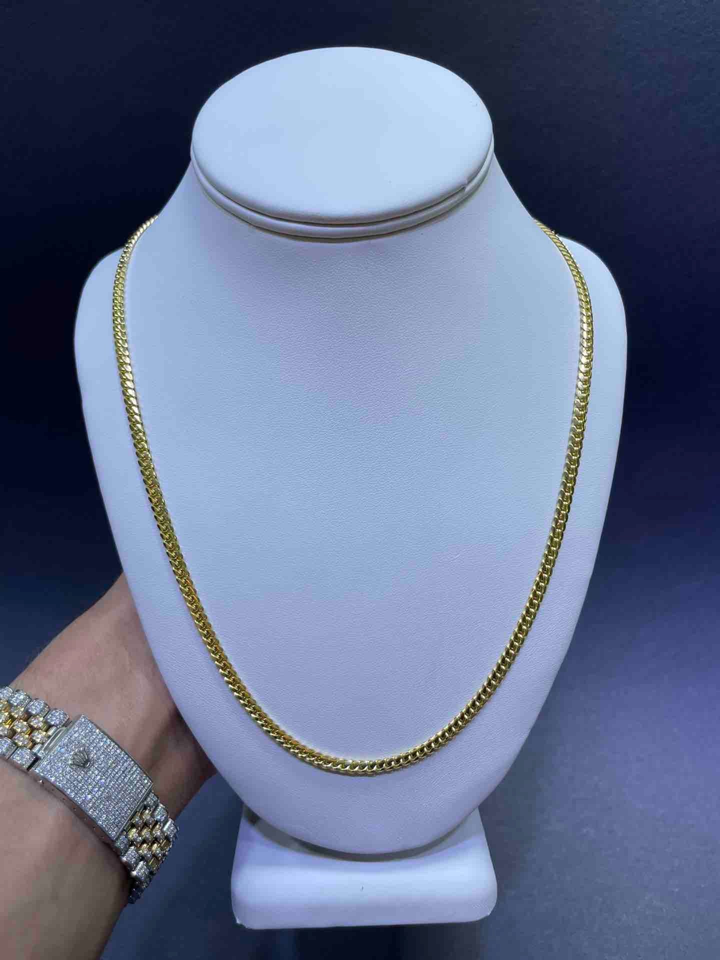 14k Brand New 5mm Miami Cuban Link Chain