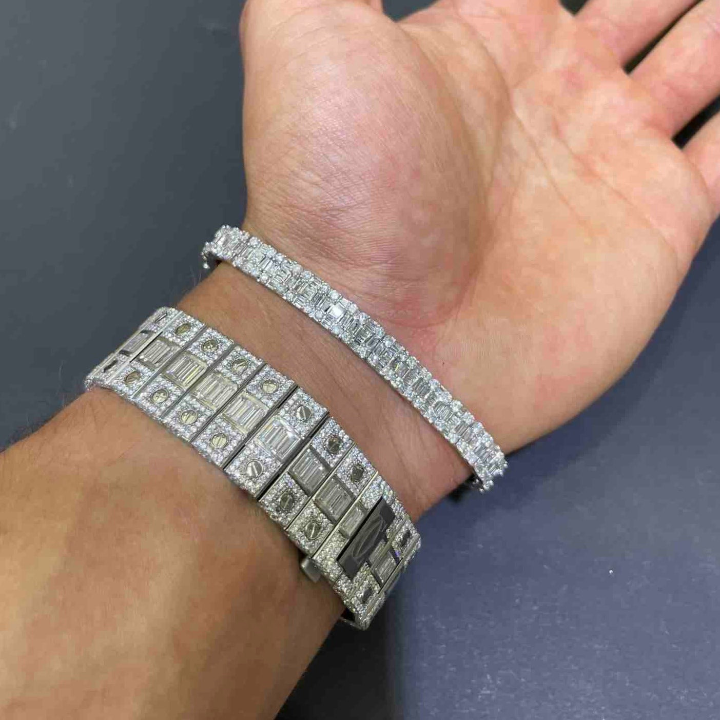 Iced Out Tennis Bracelet