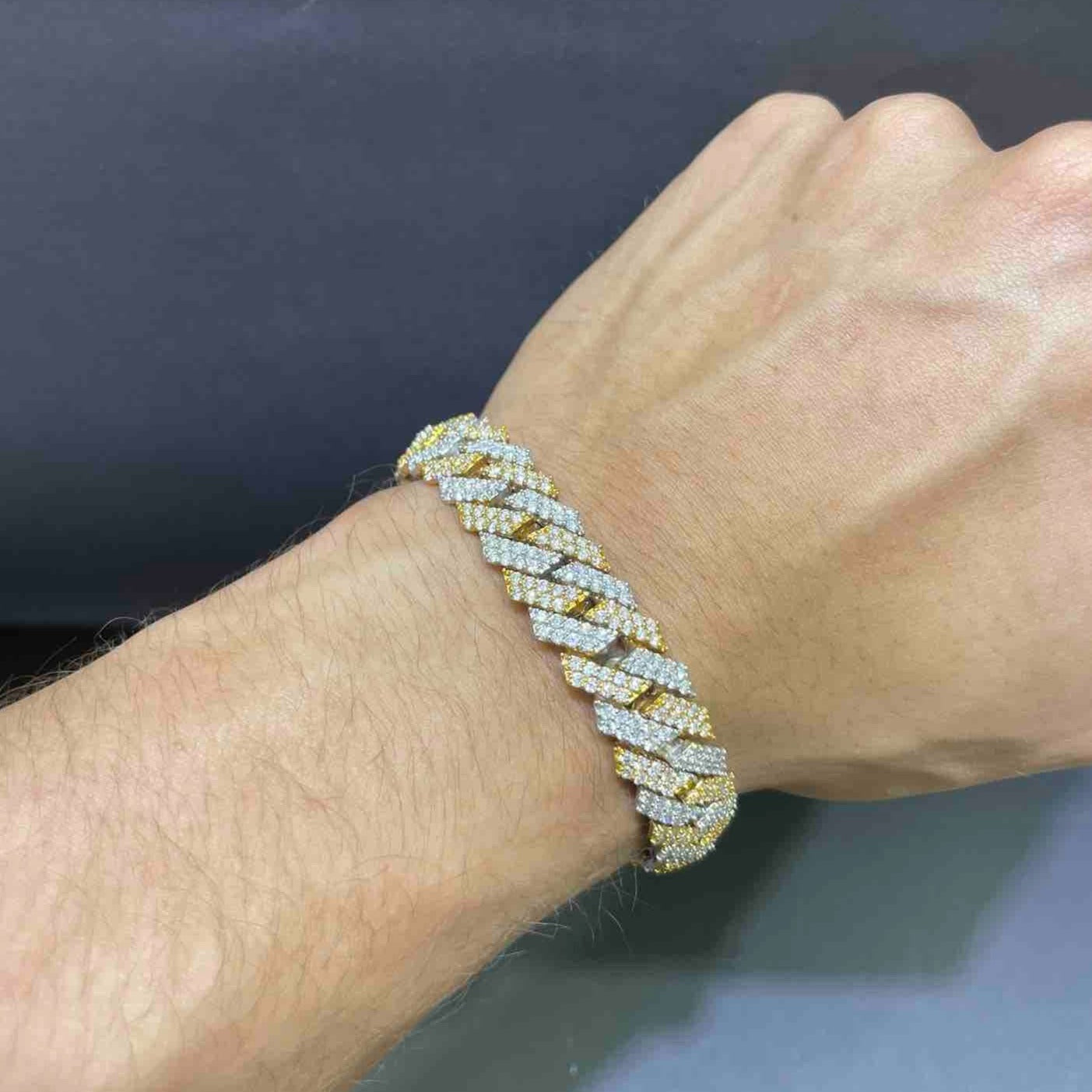 bust down cuban bracelet